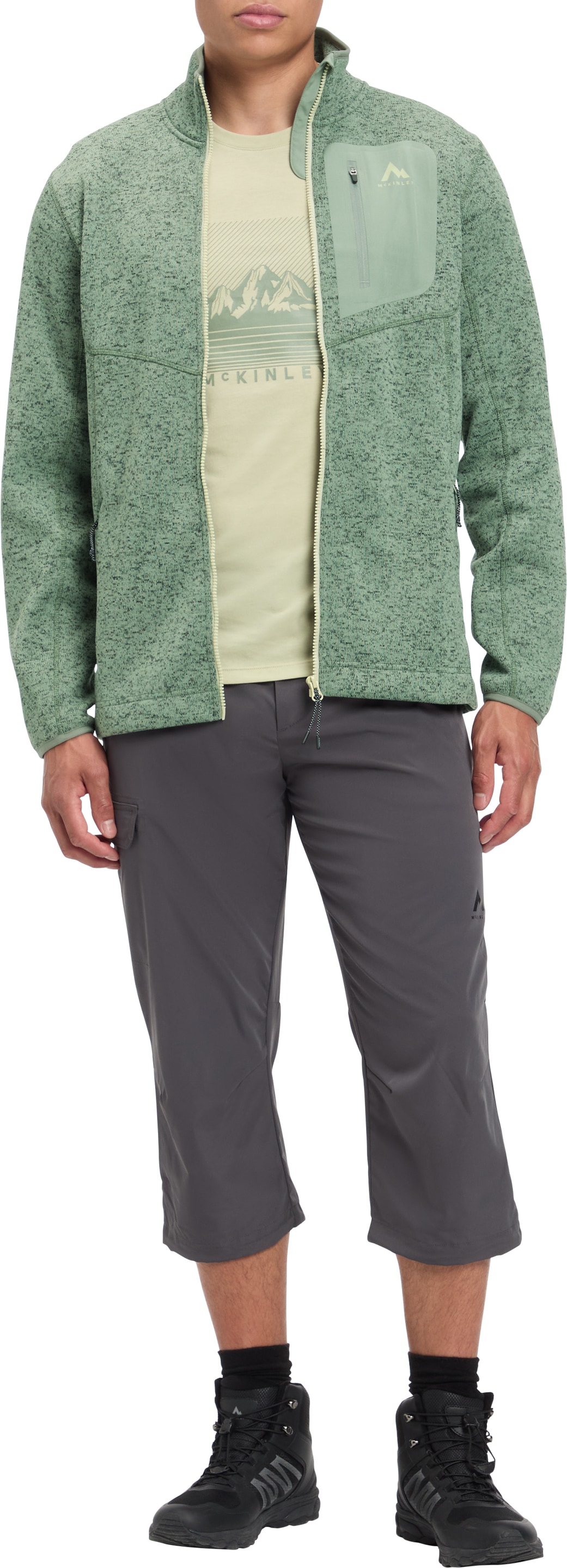 McKINLEY Veste polaire »HE.-UNTERJACKE SKEENA III M« couche intermédiaire chauffante, matériau respirant