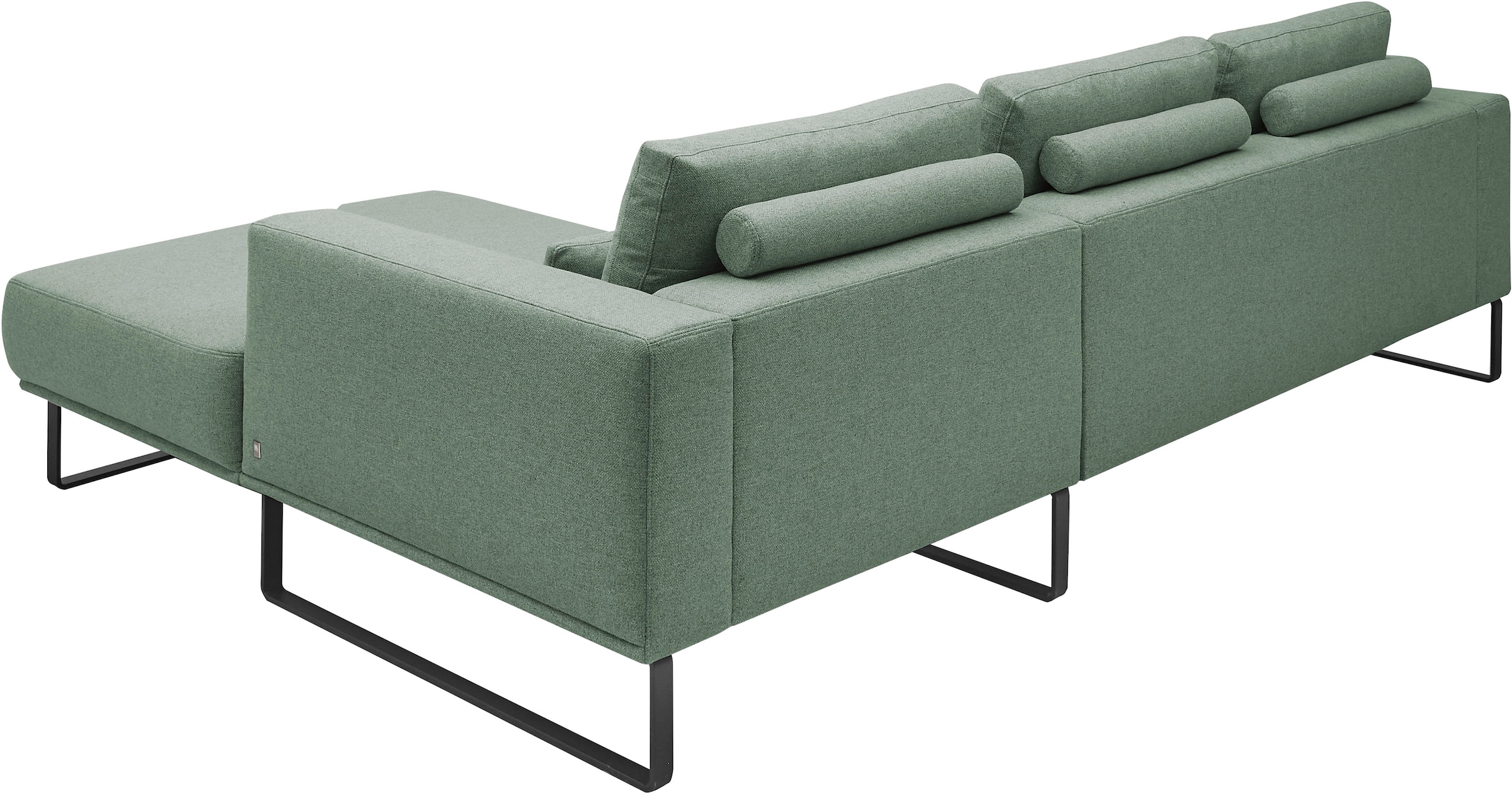 Musterring Canapé d'angle »JustB! PM100« design moderne avec patins métalliques noirs et largeur de 292 cm - 6 couleurs