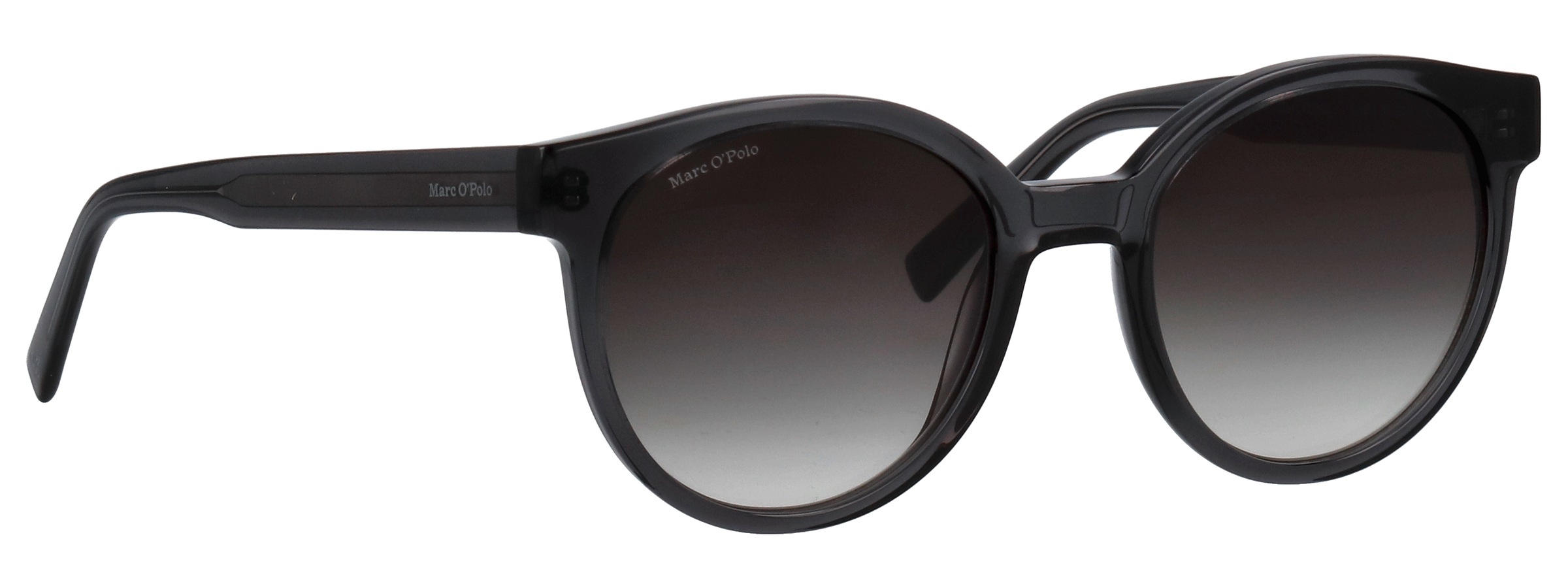 Marc O'Polo Lunettes de soleil »Modell 506234« Form Panto, Logoschriftzug auf Bügel, Kunststofffassung