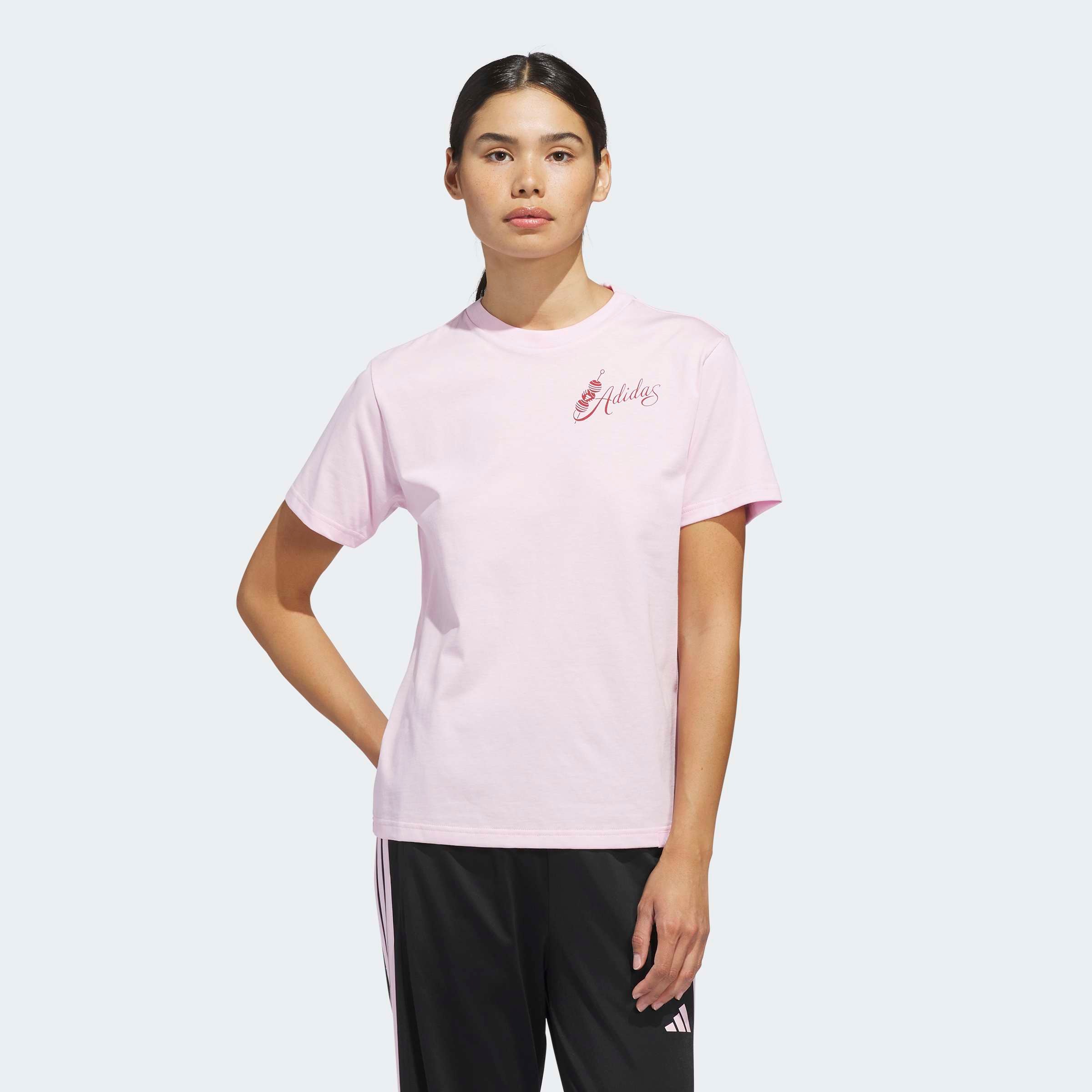 Image of adidas Sportswear T-Shirt "MIND BODY & SPIRIT(S) GRAPHIC"