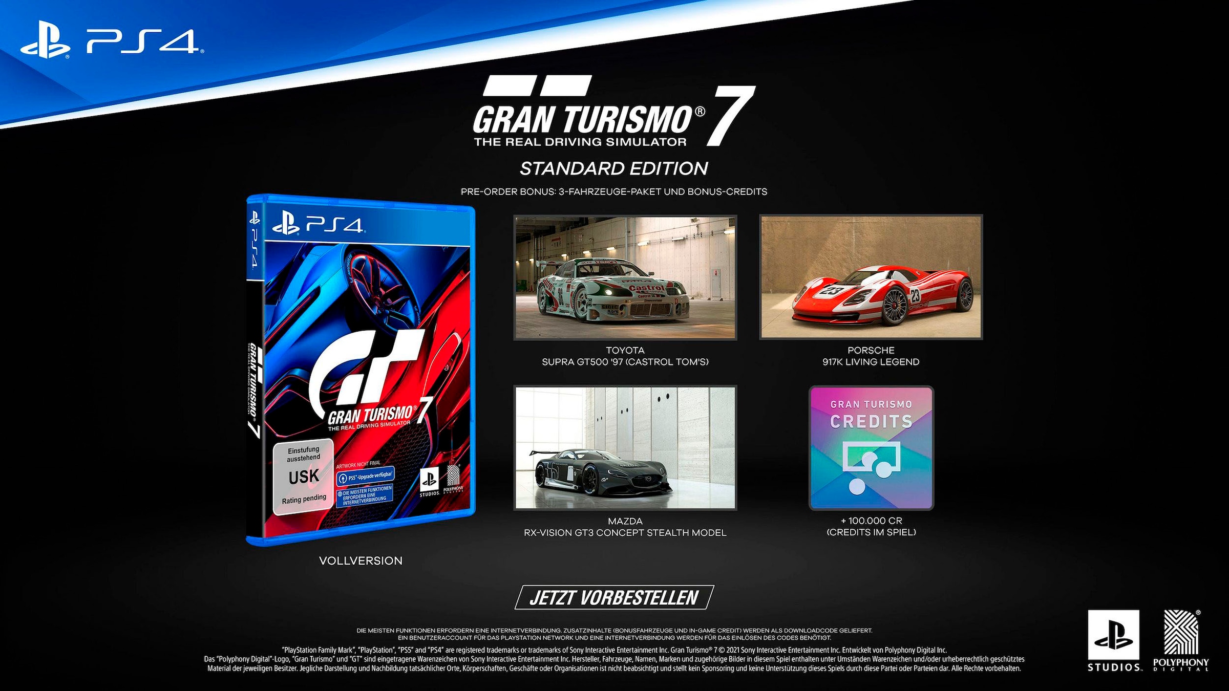 Logitech G Gaming-Lenkrad »PS4 G29 Driving Force + Gran Tourismo 7