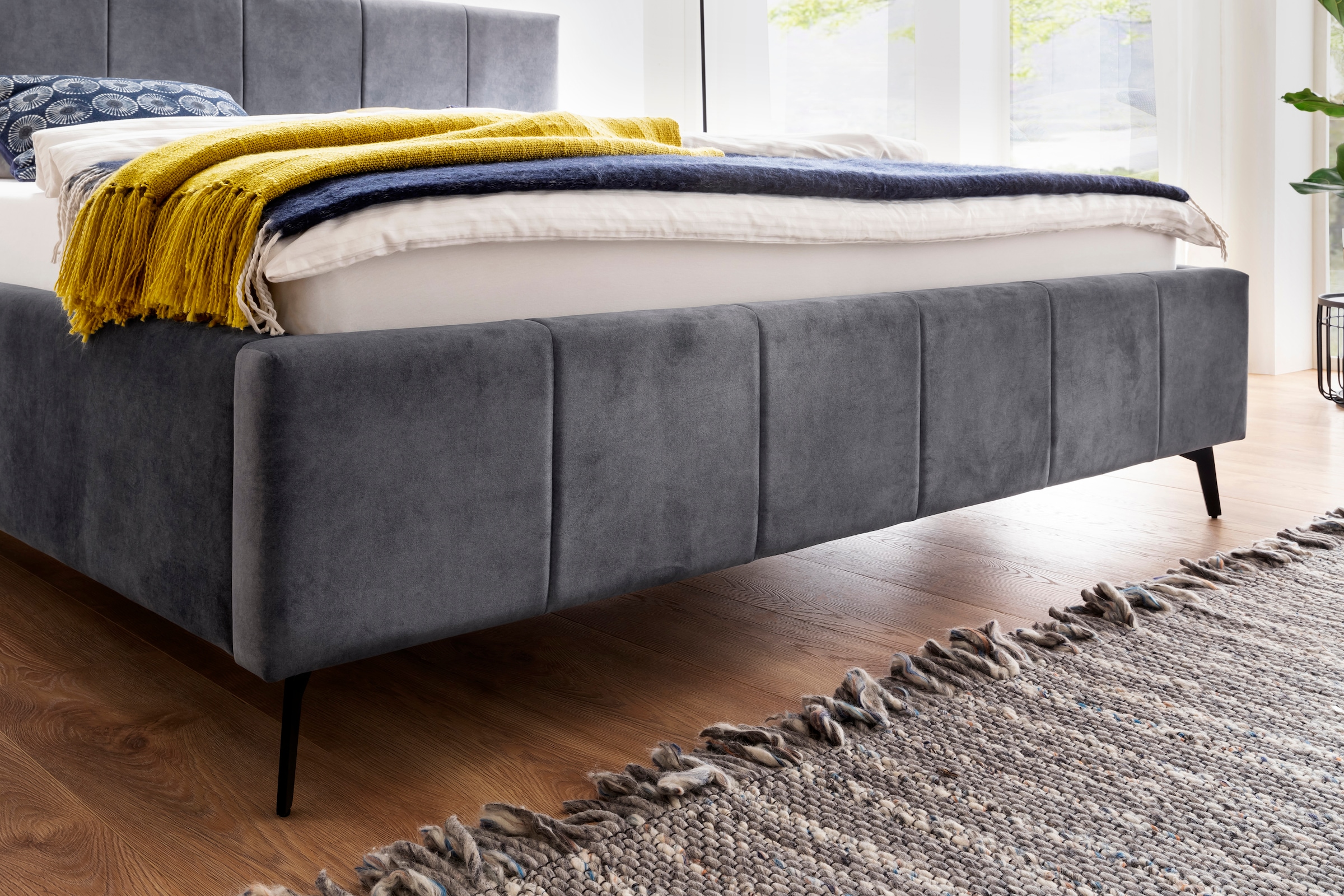 meise.möbel Lit de rangement »Lizzano« inkl. Lattenrost und Bettkasten