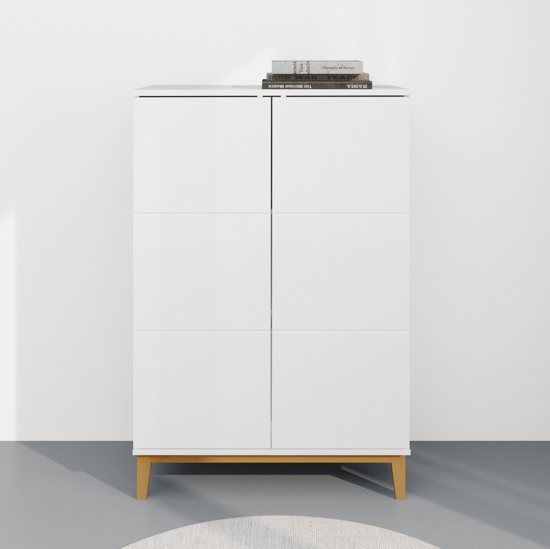 Image of GOODproduct Highboard "Maryd" Hochkommode mit Untergestell in Holzoptik