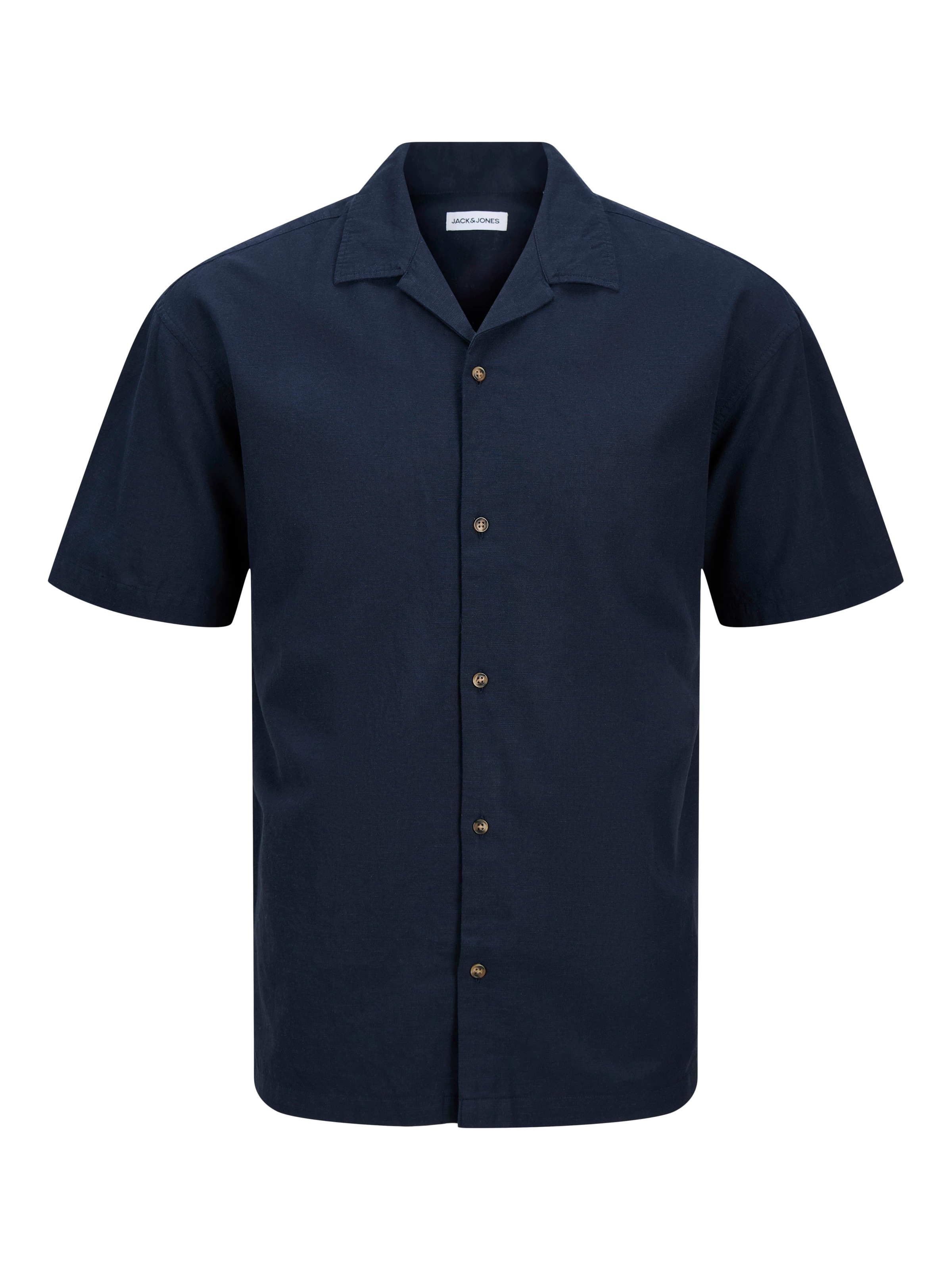 Jack & Jones Kurzarmhemd »JJESUMMER RESORT SHIRT SS SN«, mit Resort Kragen