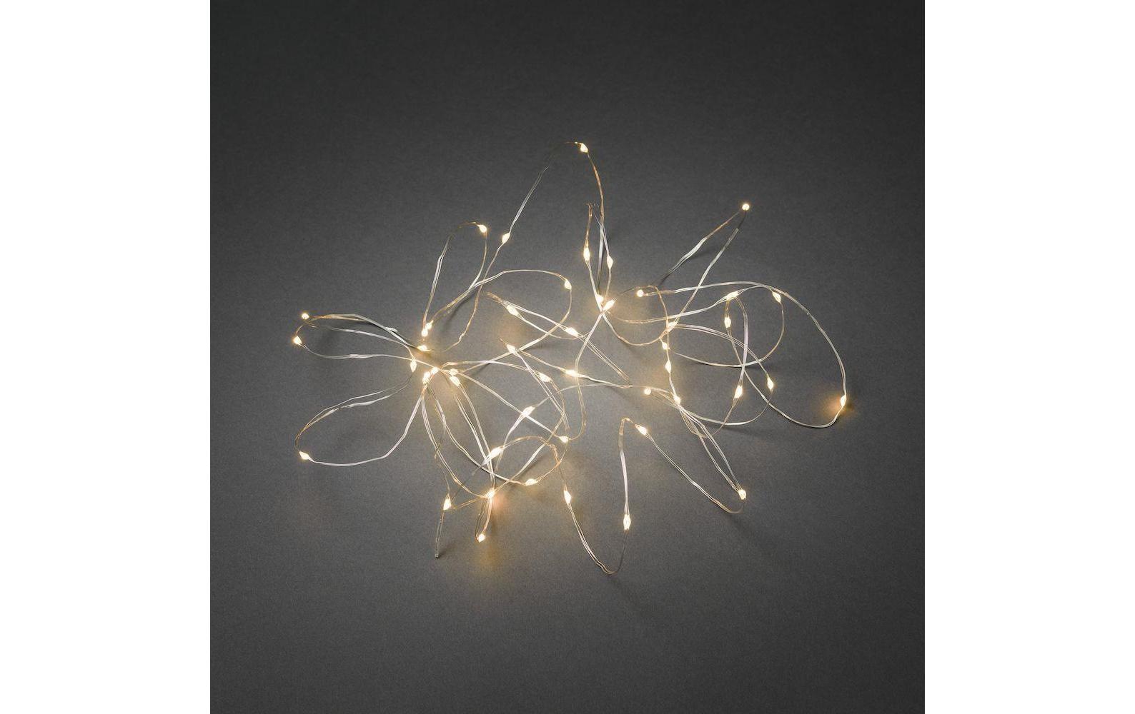 Image of KONSTSMIDE LED-Lichterkette »Angel Hair APP gesteuert 19.9 m, Silberfarben« bei Ackermann Versand Schweiz