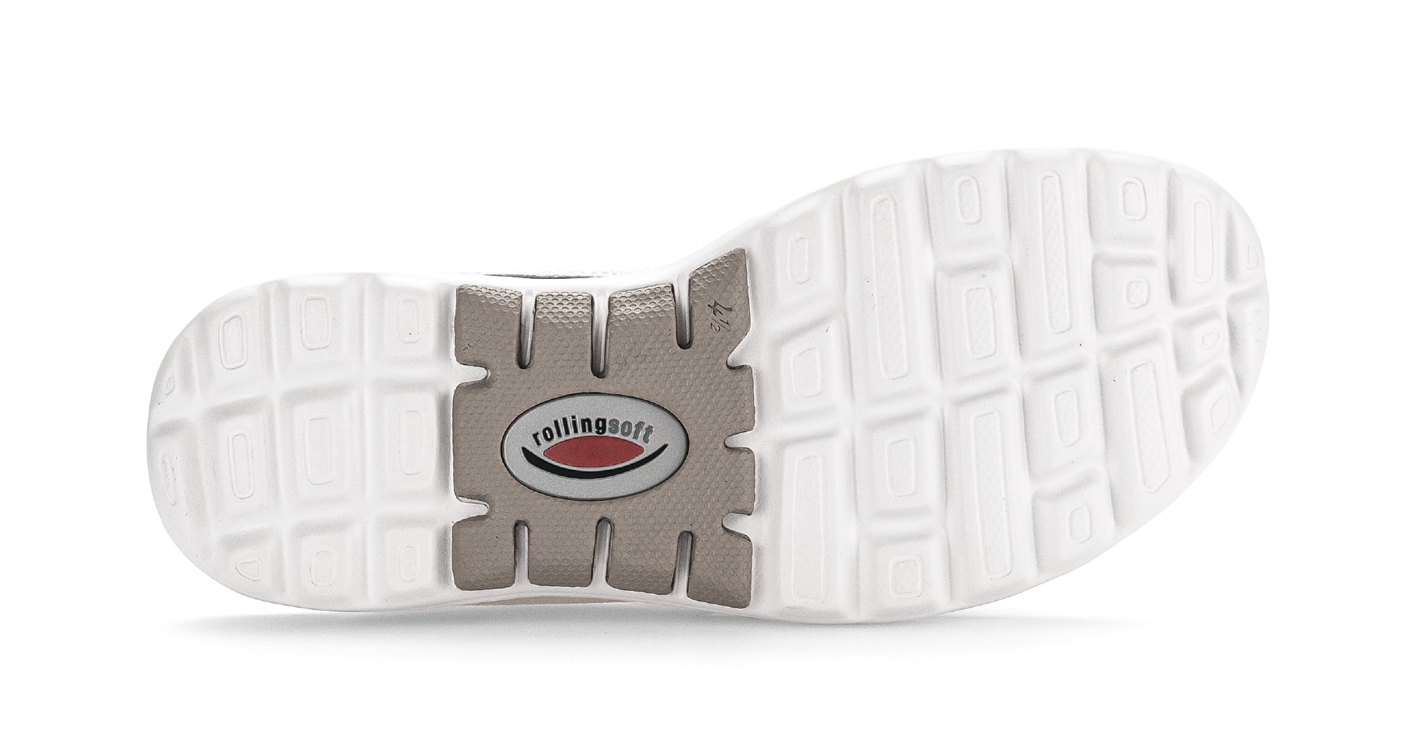 rollingsoft Dianette  Tongs, chaussure d'été avec lanière d'orteil souple, largeur G