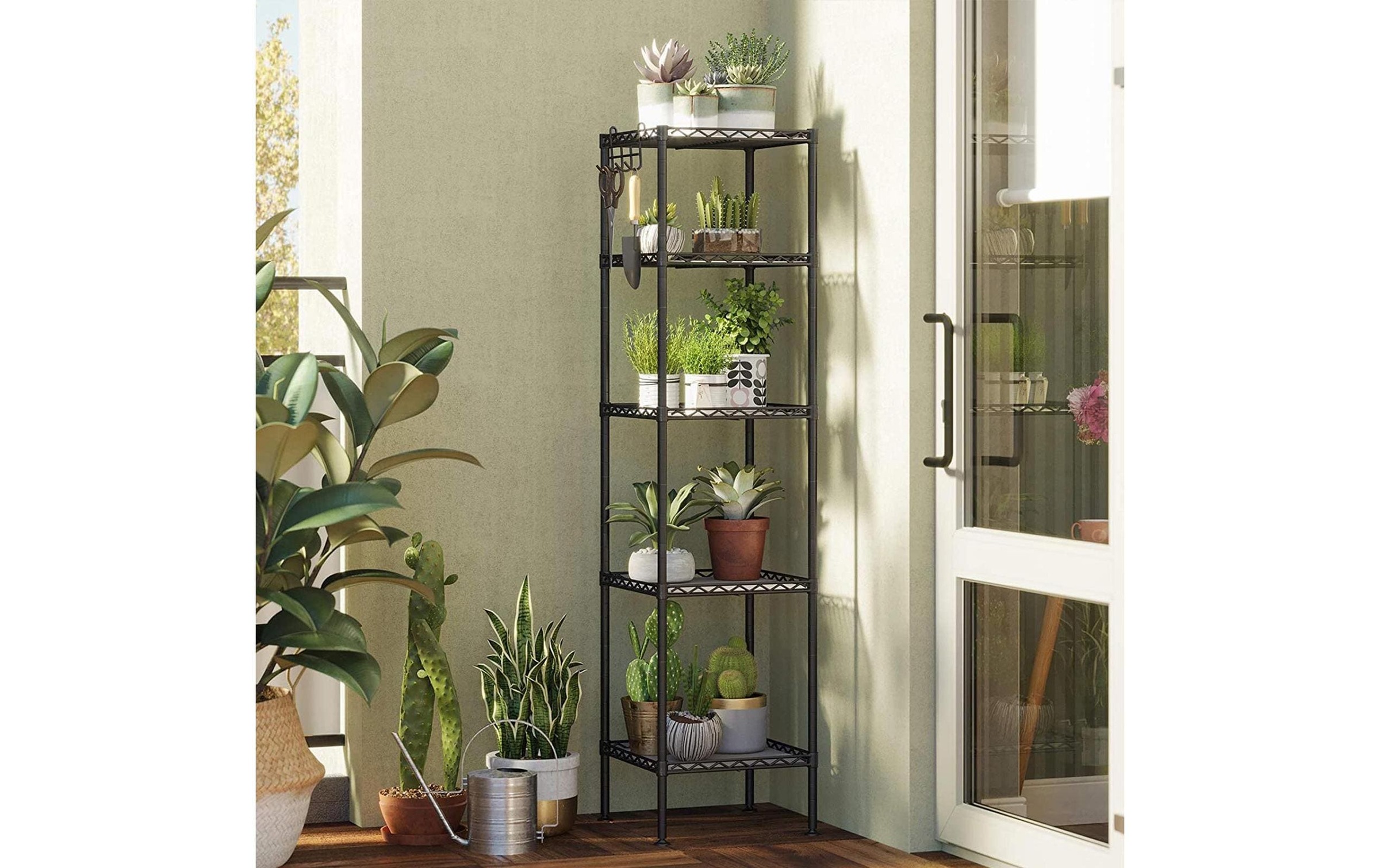 SONGMICS Étagère »mit 5 Ebenen 30 x 30 x 121 cm«