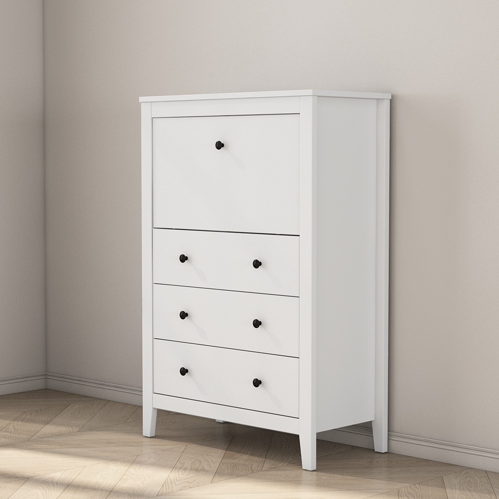 GOODproduct Sekretär im Landhausstil,  (B/T/H): 80/39,5/119,6 cm