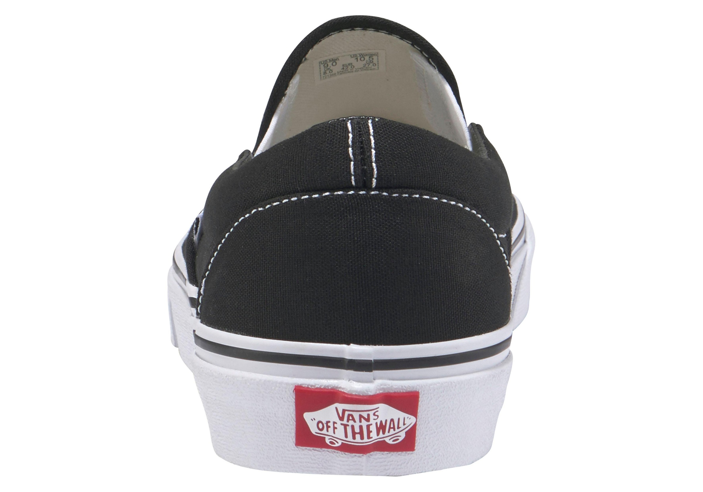 Vans Slip-On Sneaker »Classic Slip-On«, aus textilem Canvas-Material