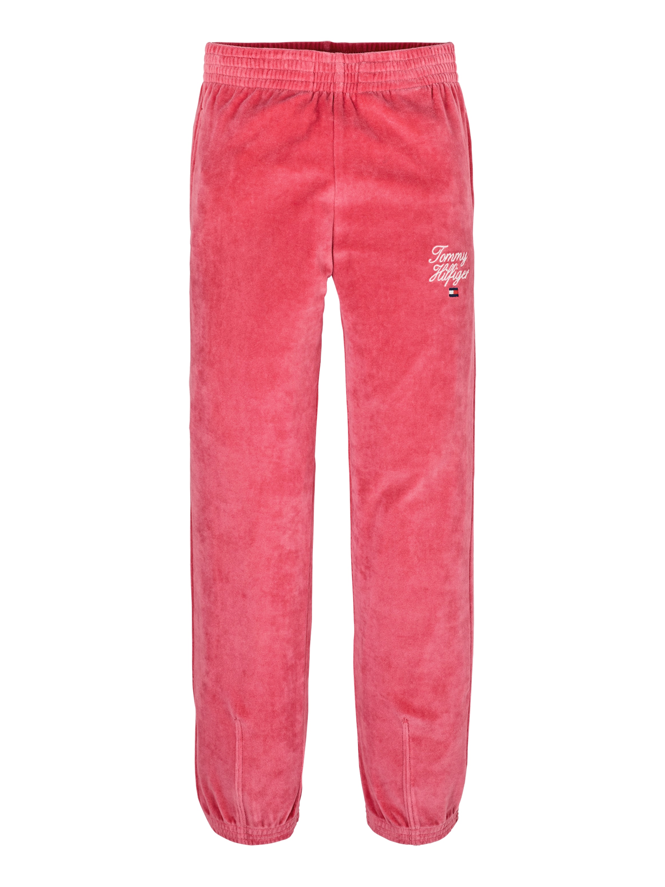 Tommy Hilfiger Sweathose »TH SCRIPT VELOUR PANT«, mit Logo-Stickerei