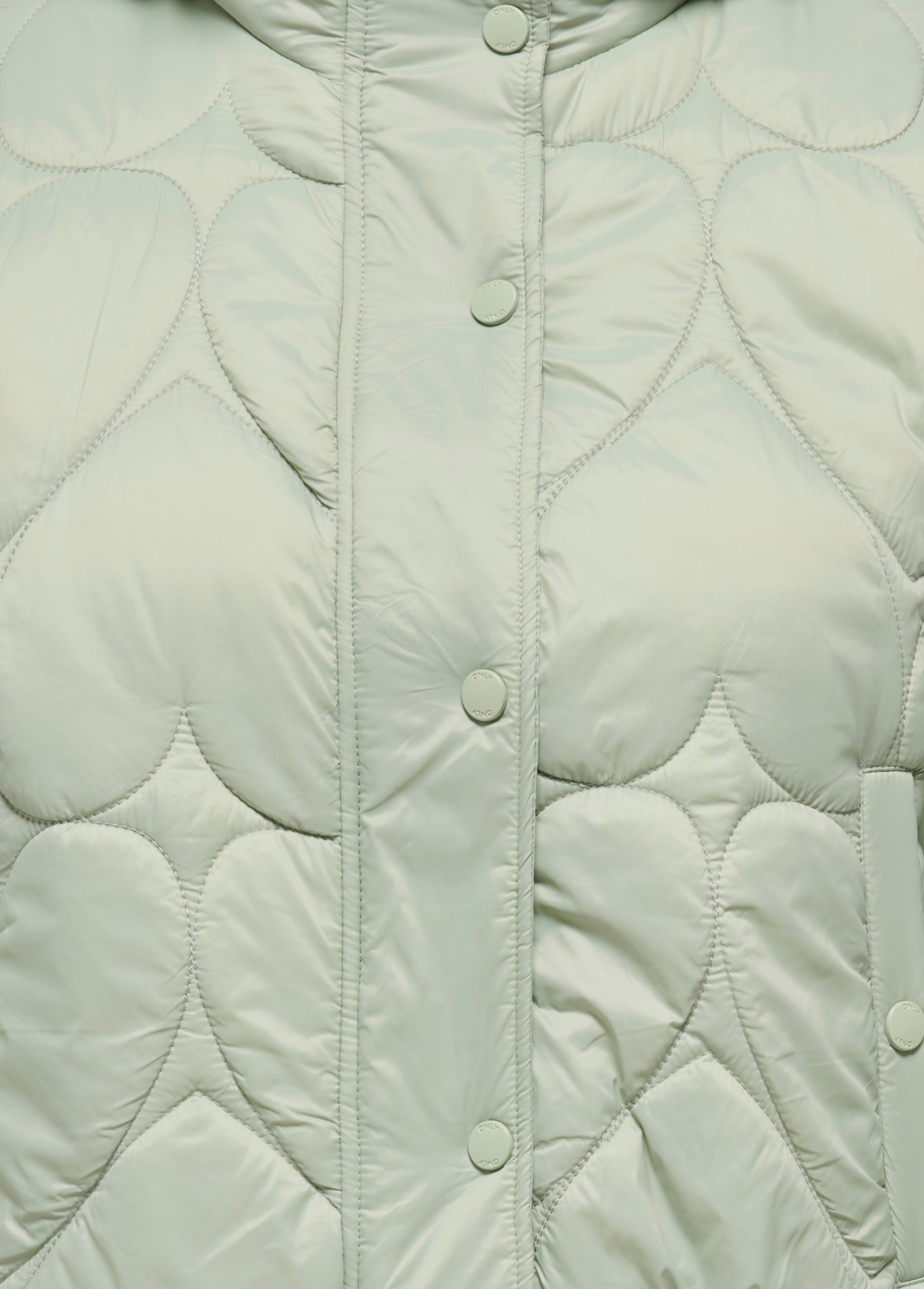 ONLY Steppjacke »ONLTAHIA LW HEART HOOD JACKET CC OTW« mit Kapuze Kunstfaser