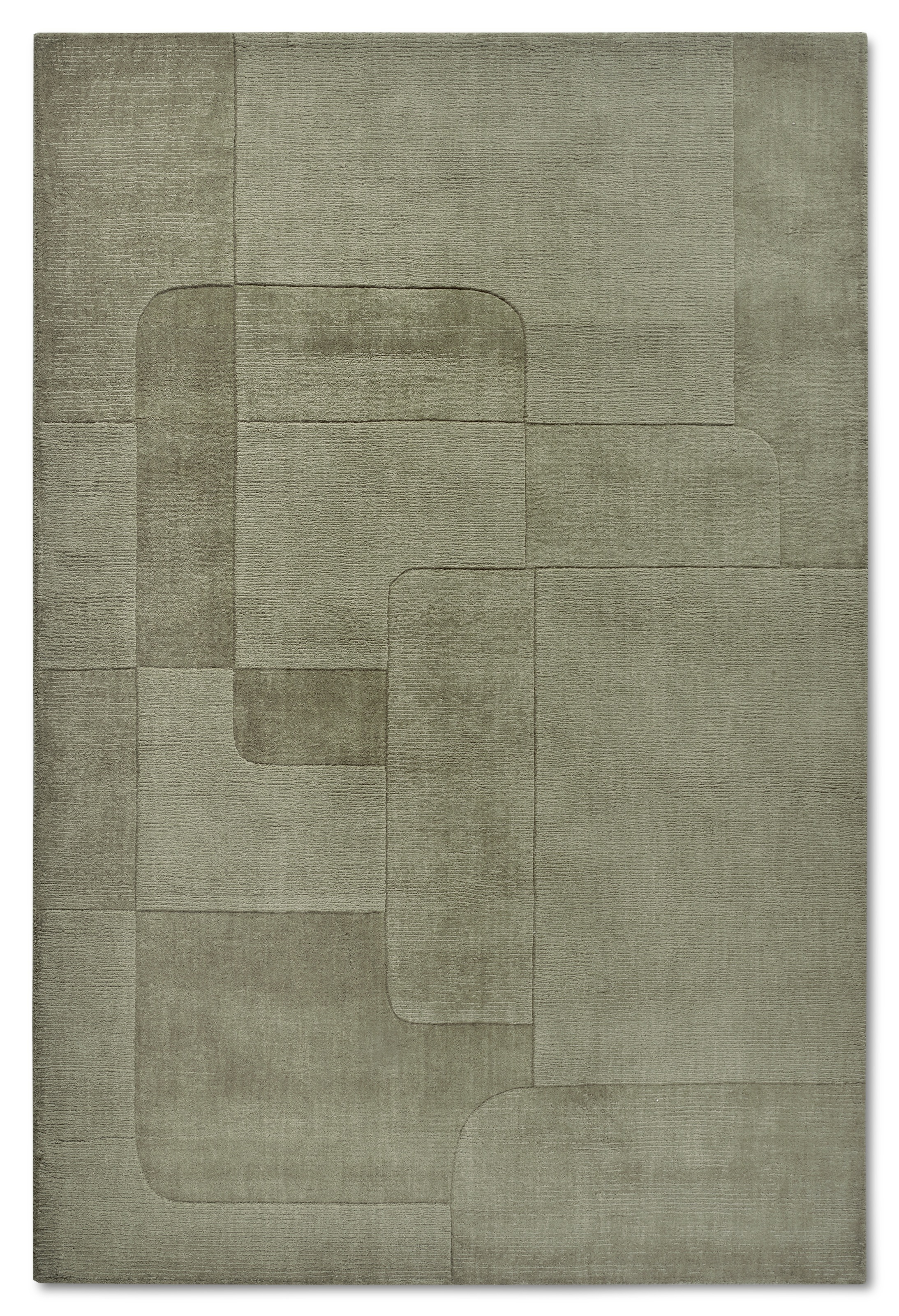 Villeroy & Boch Tapis en laine »Charlotte« Rectangulaire 10 mm Höhe Läufer, Handgewebt, Wolle, Natur, Läufer, Wohnzimmer, Geometrie