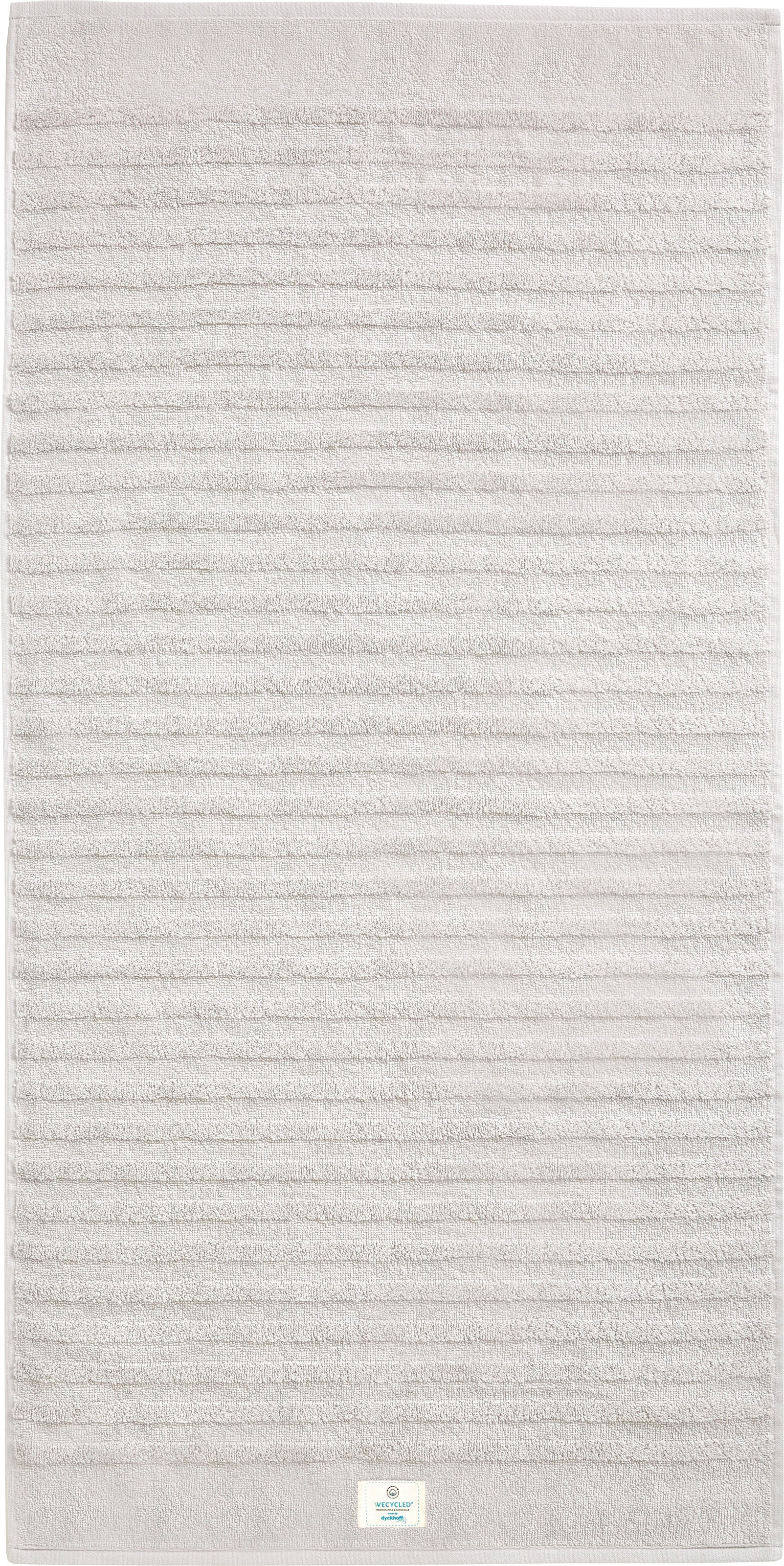 Dyckhoff Handtuch Set »Wecycled«, (3 St., 2x 50x100 cm-1x 70x140 cm), 2 Handtücher (50x100cm), 1 Duschtuch (70x140cm)