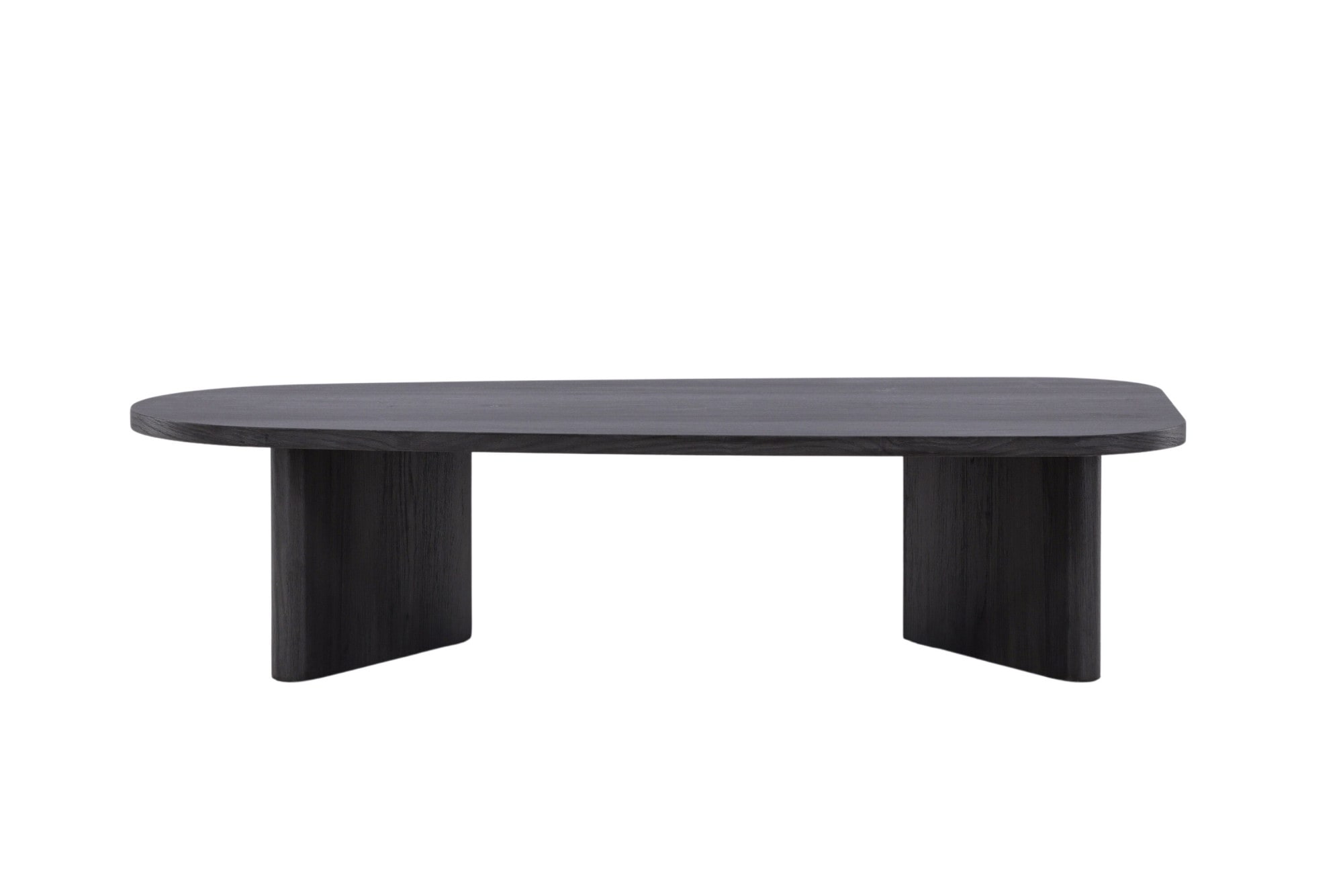 Venture Home Couchtisch Sofatisch, MDF, oval, flach, grosszügig, modern