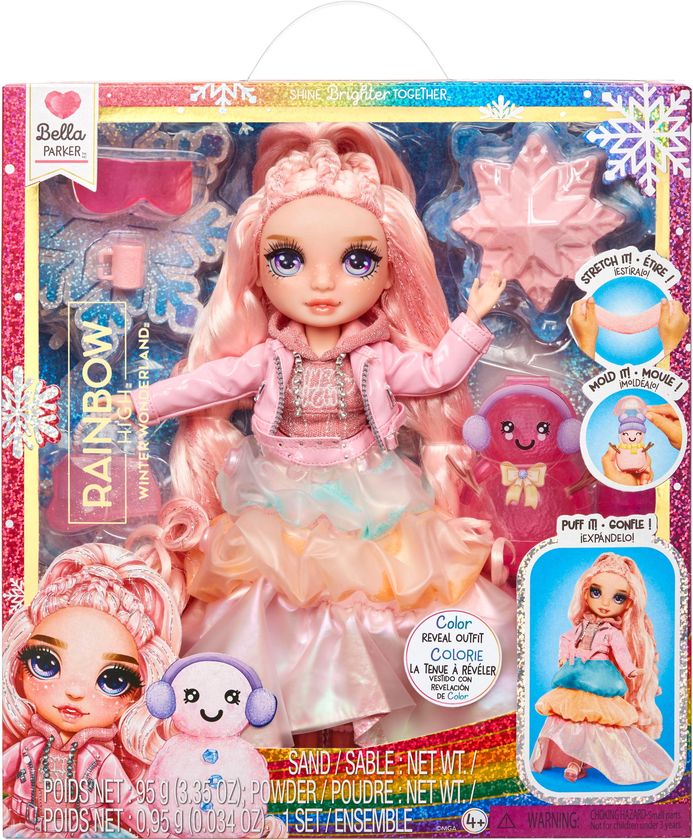 RAINBOW HIGH Poupée à habiller »Winter Wonderland Doll - Bella (Pink)«