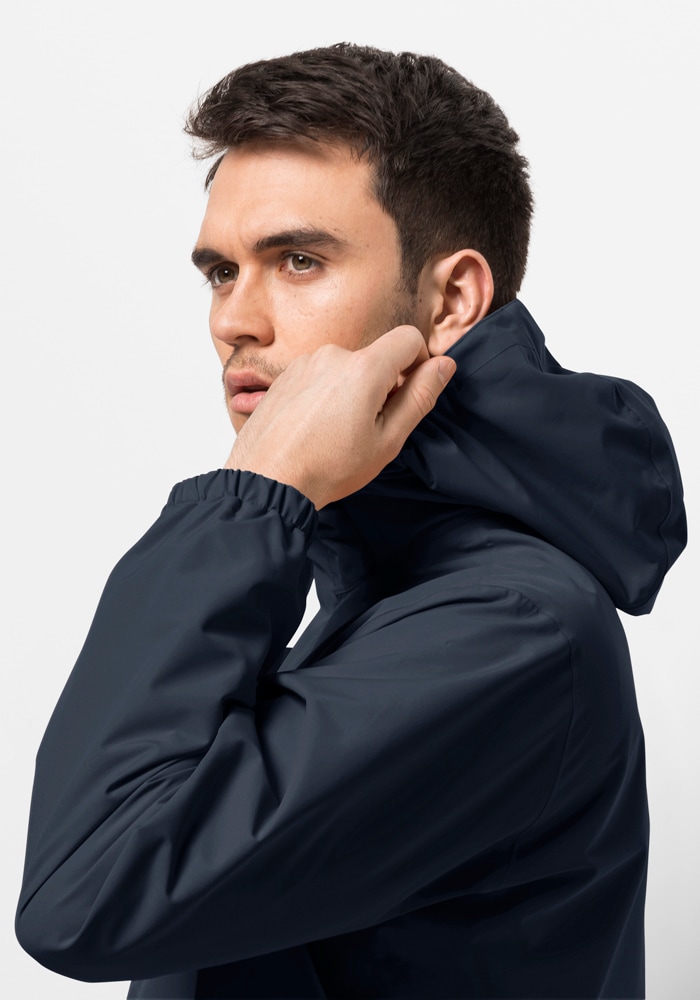 Jack Wolfskin Softshelljacke »STORMY POINT 2L JKT M«, mit Kapuze
