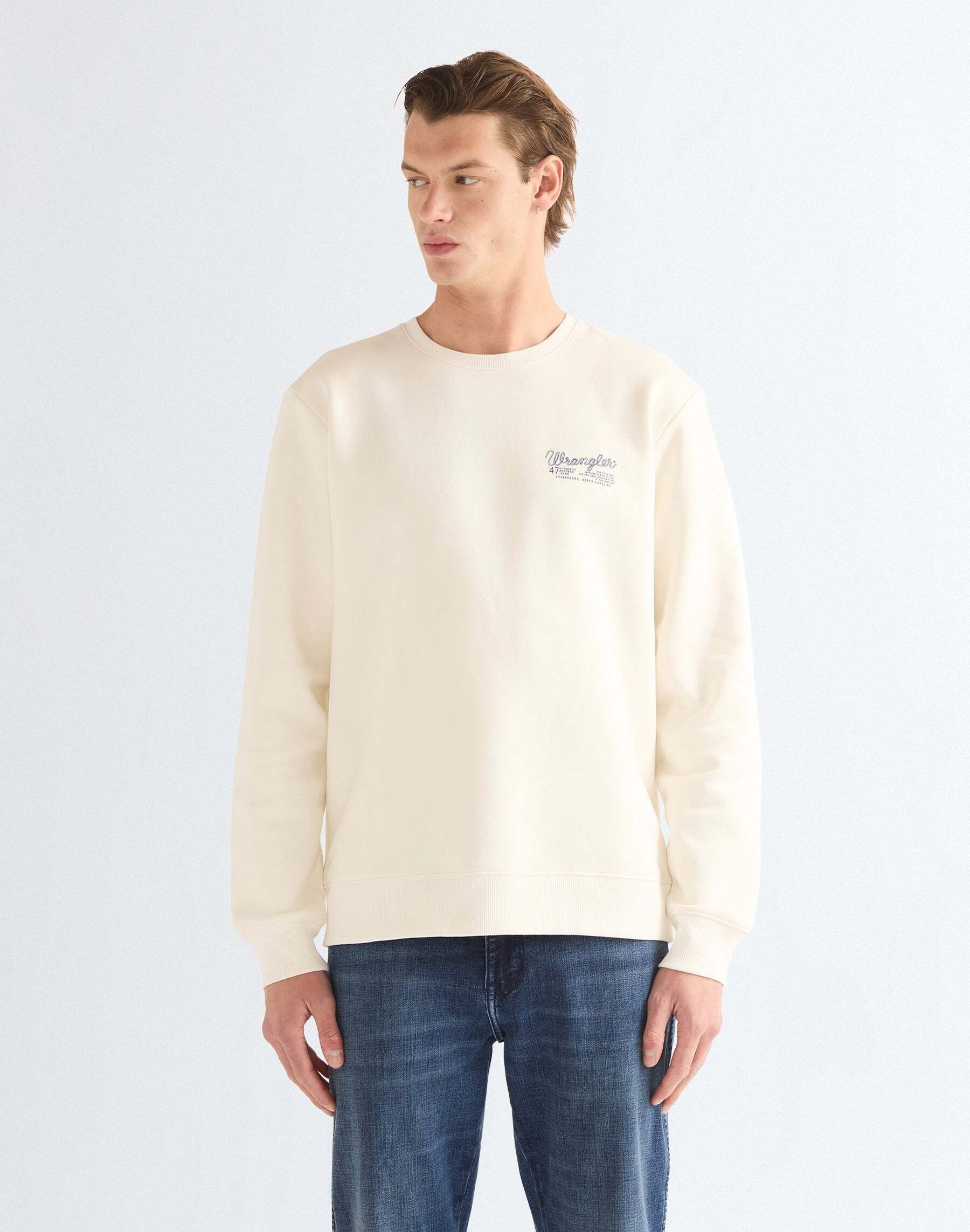 Image of Wrangler Sweatshirt "WRANGLER Sweatshirt Graphic Crew"