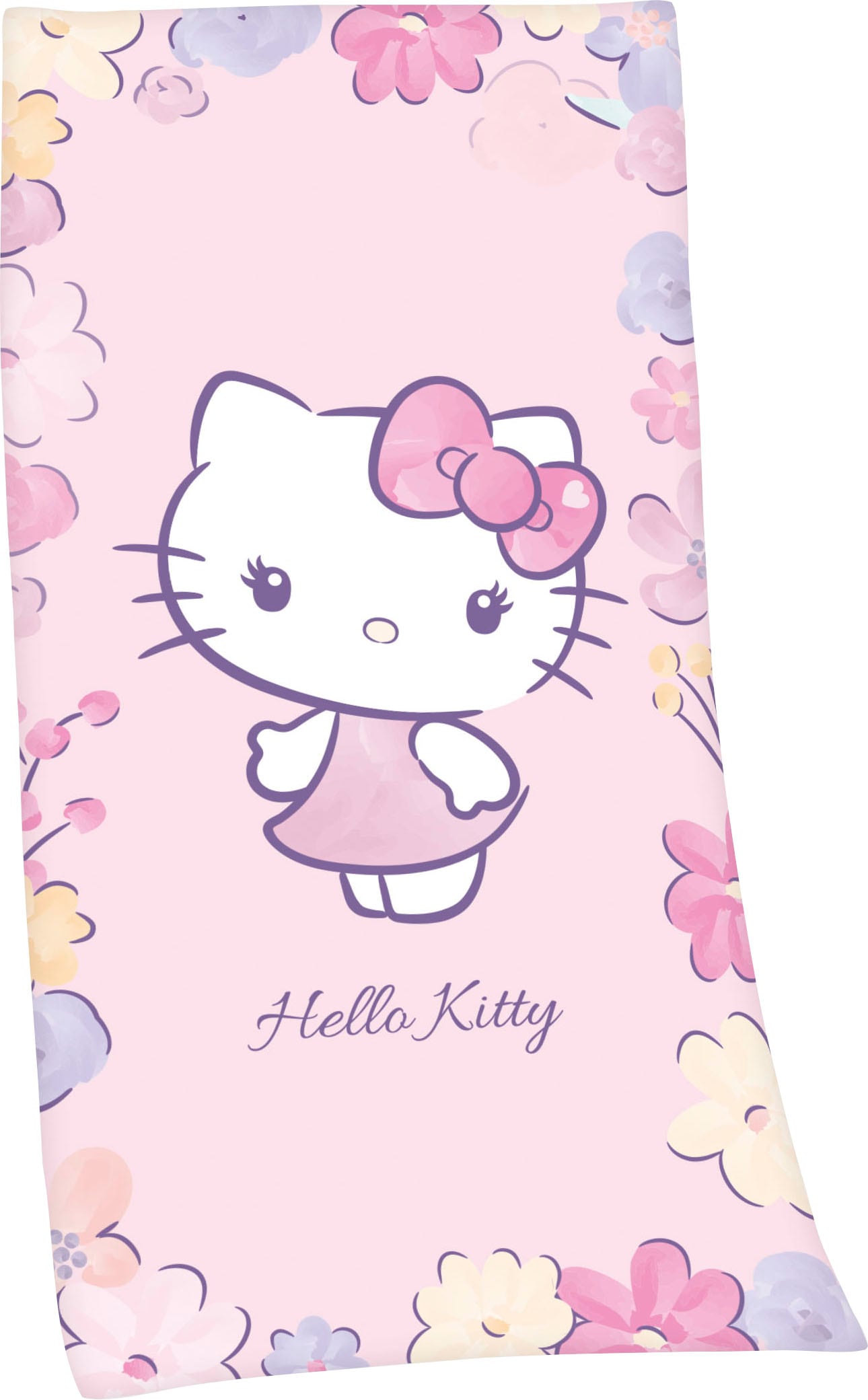 Badetuch »Hello Kitty«, (1 St.), hochfarbig bedruckt