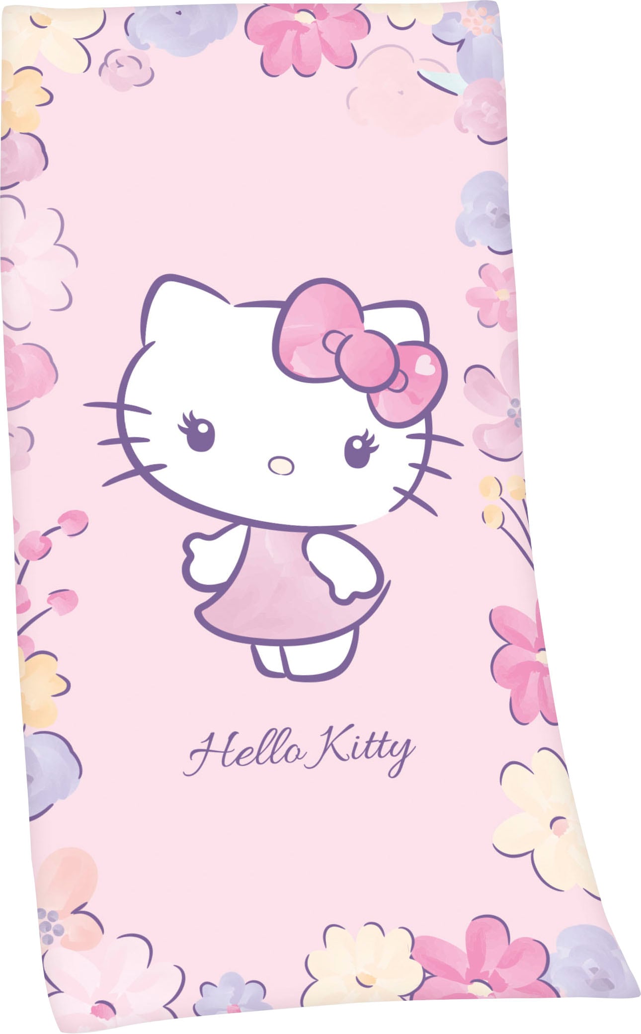 Image of Hello Kitty Badetuch "Hello Kitty" hochfarbig bedruckt