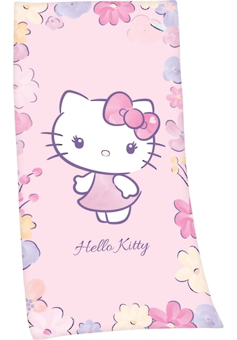 Badetuch »Hello Kitty«, (1 St.), hochfarbig bedruckt