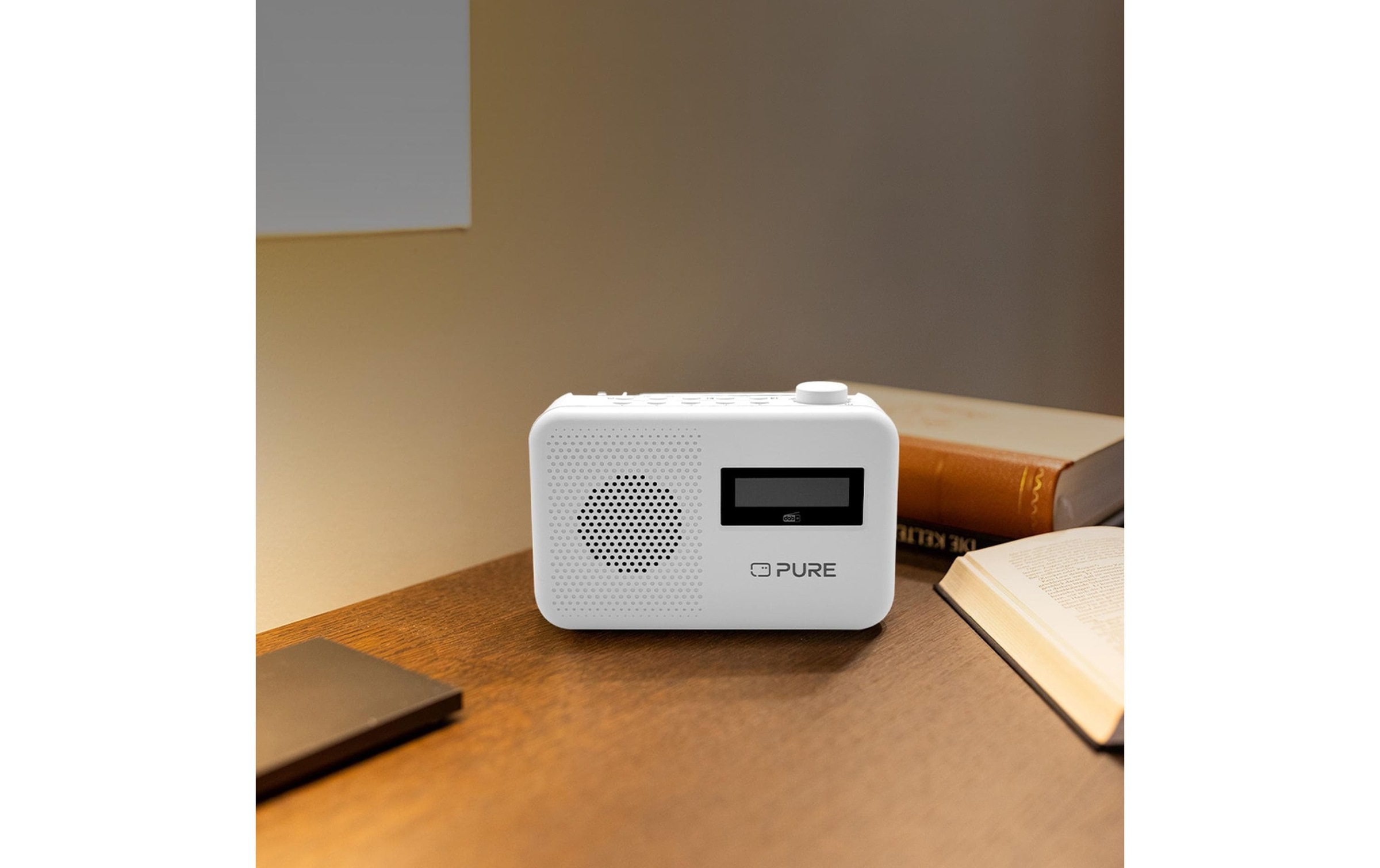 Pure Digitalradio (DAB+) »Elan One2 Weiss«, (Bluetooth Digitalradio (DAB+)-FM-Tuner 1,5 W)