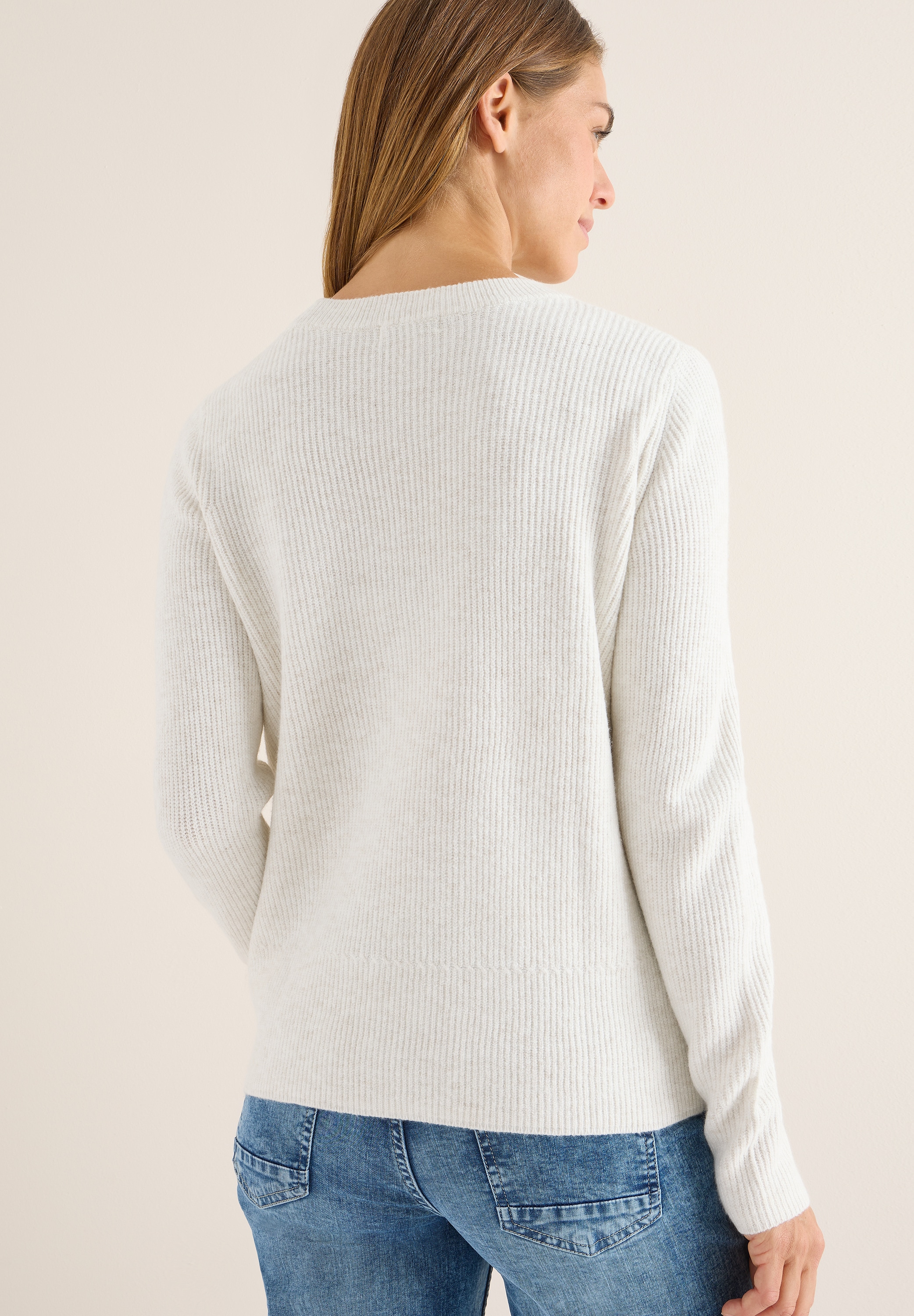 Cecil Strickpullover mit Strukturdetails