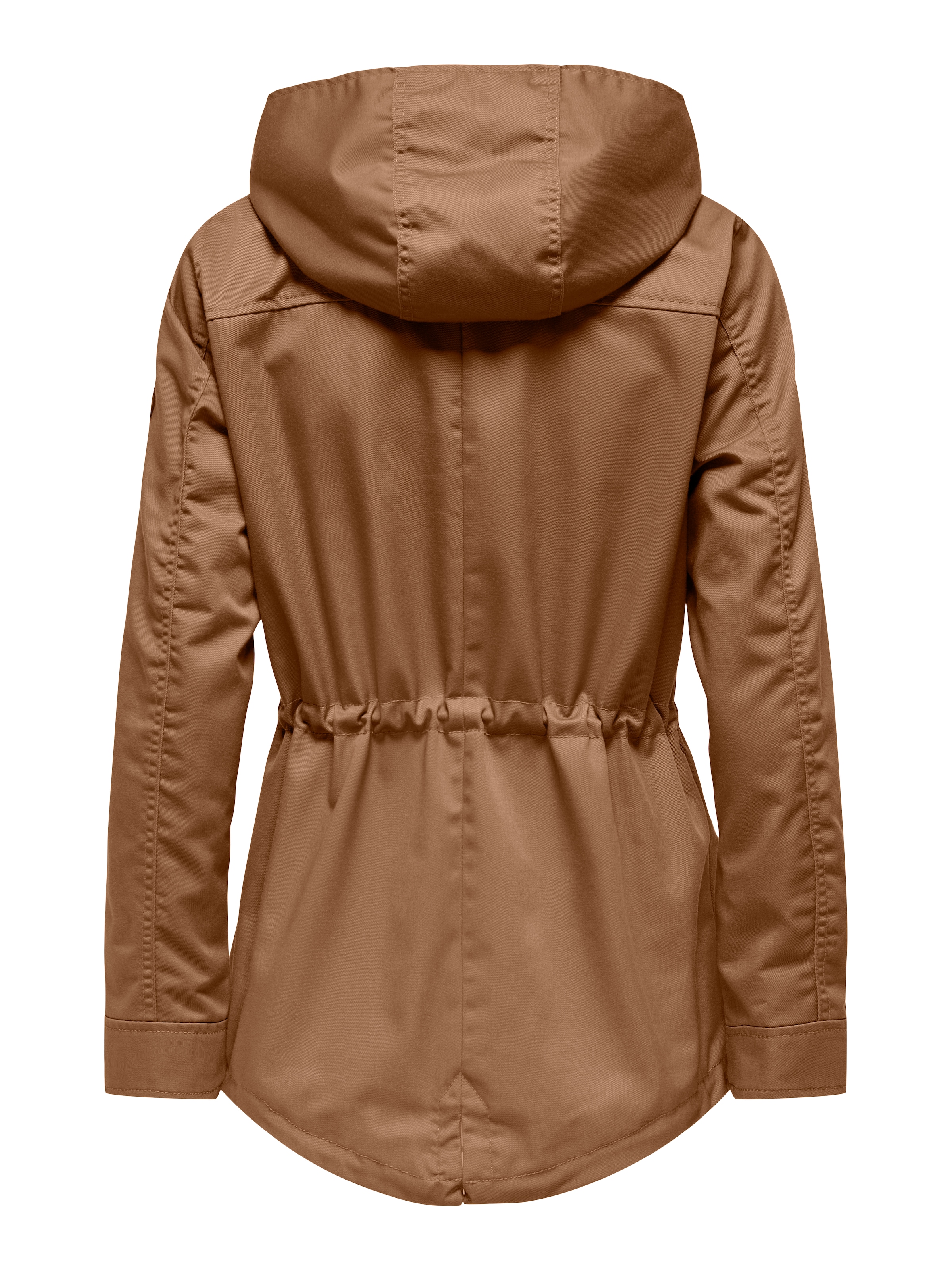 ONLY Parka »ONLLORCA LIFE CANVAS PARKA CC OTW«, mit Kapuze, mit Kordelzug in der Taille
