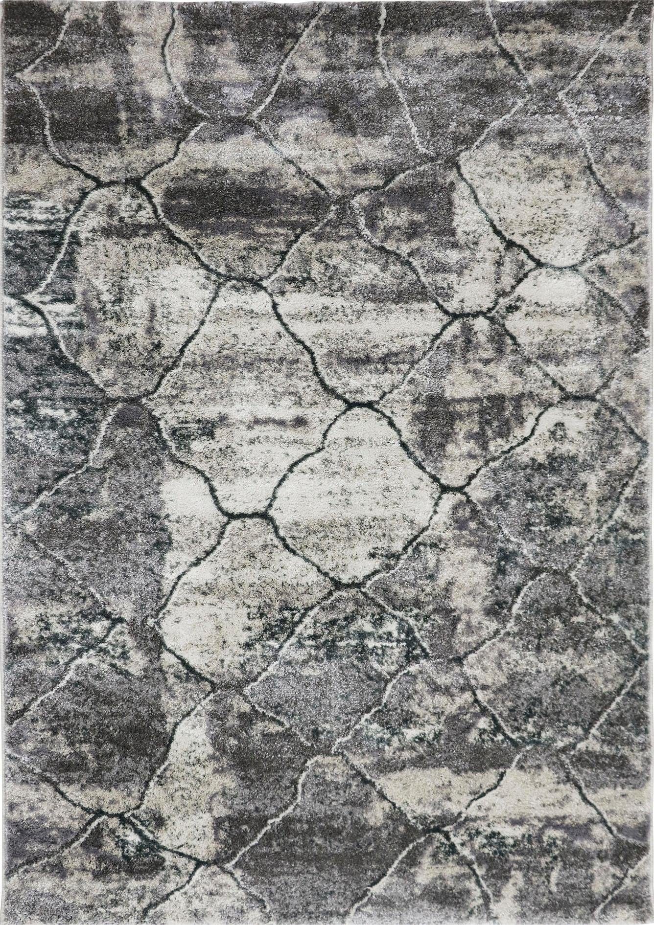 Image of RESITAL The Voice of Carpet Teppich »Safir 8009«, rechteckig, 16 mm Höhe, Kurzflor, gewebt, modernes Design, Hoch-Tief-Struktur, ideal im Wohnzimmer & Schlafzimmer bei Ackermann Versand Schweiz