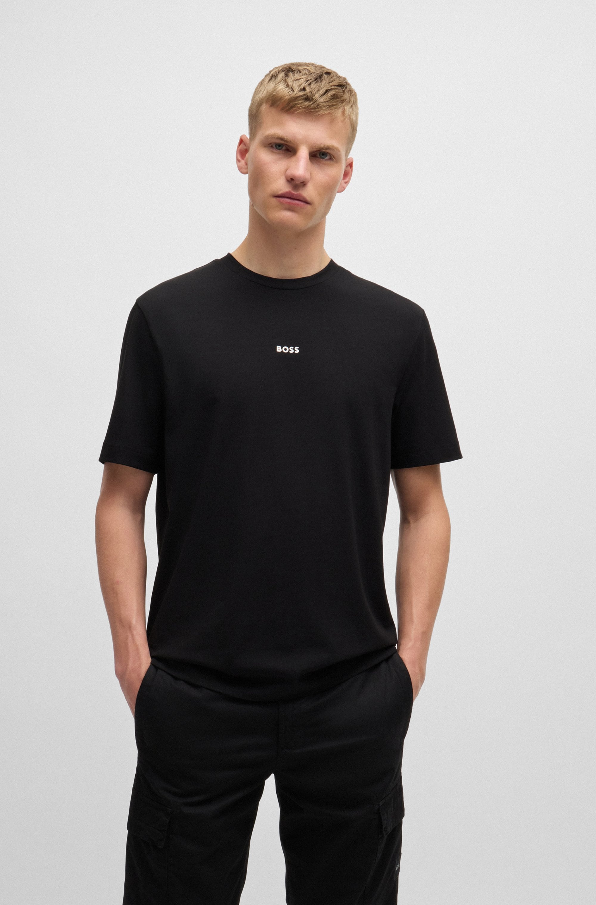 BOSS ORANGE T-Shirt »TChup«, mit Rundhalsausschnitt