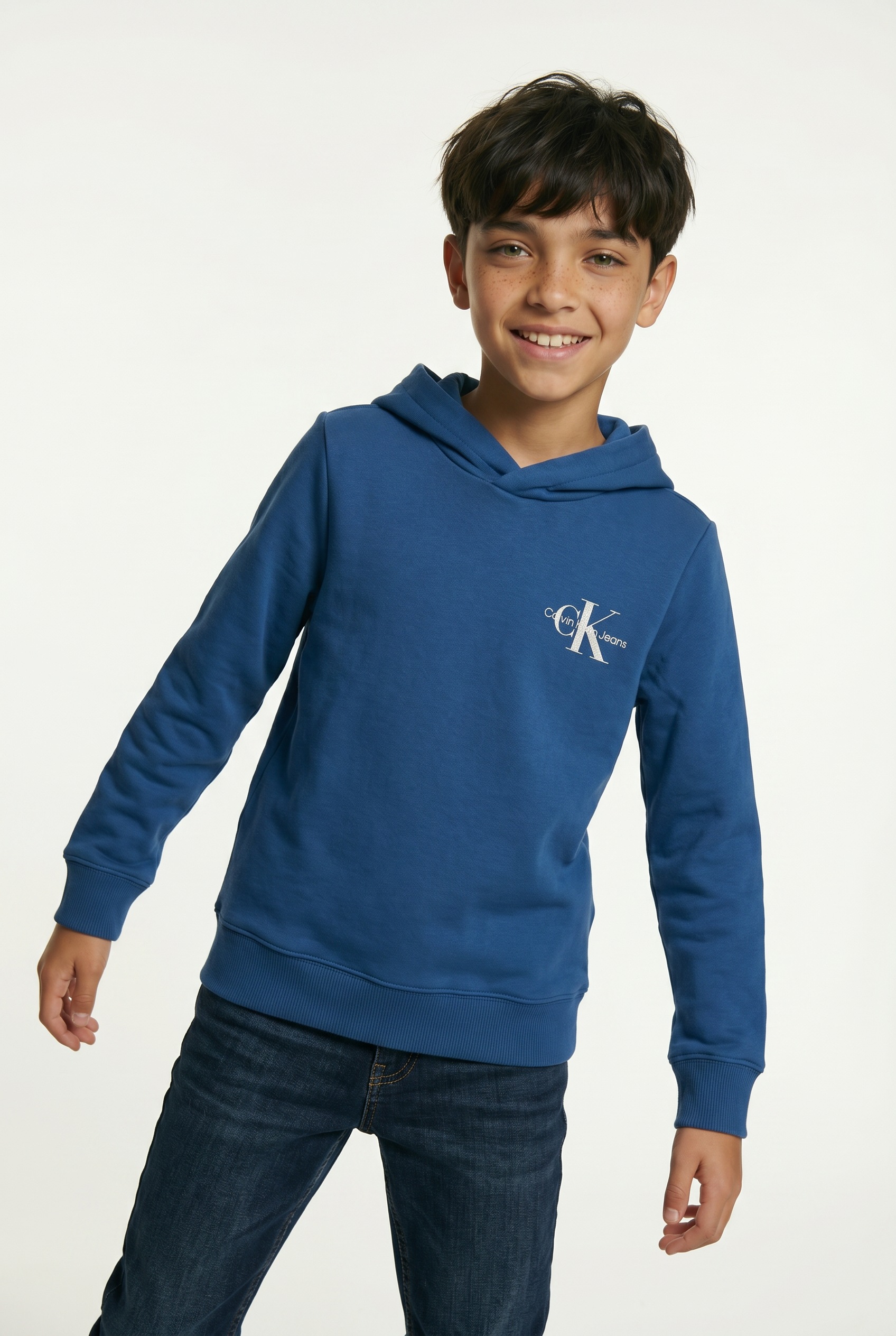 Image of Calvin Klein Jeans Kapuzensweatshirt "SMALL MONOGRAM HOODIE", für Kinder bis 16 Jahre und mit Logoschriftzug
