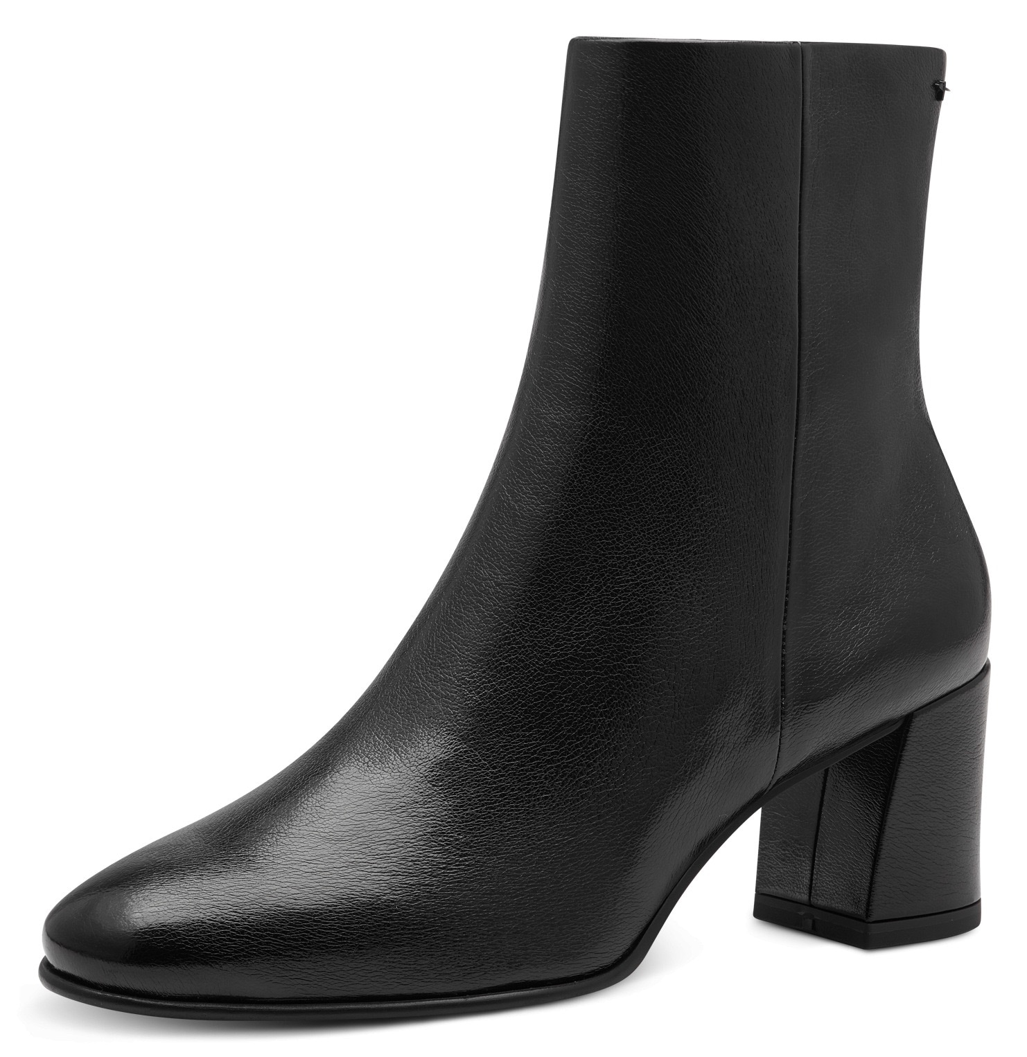 Tamaris Stiefelette, Blockabsatz, Businessschuh, Festtagssschuh mit überzogenem Absatz