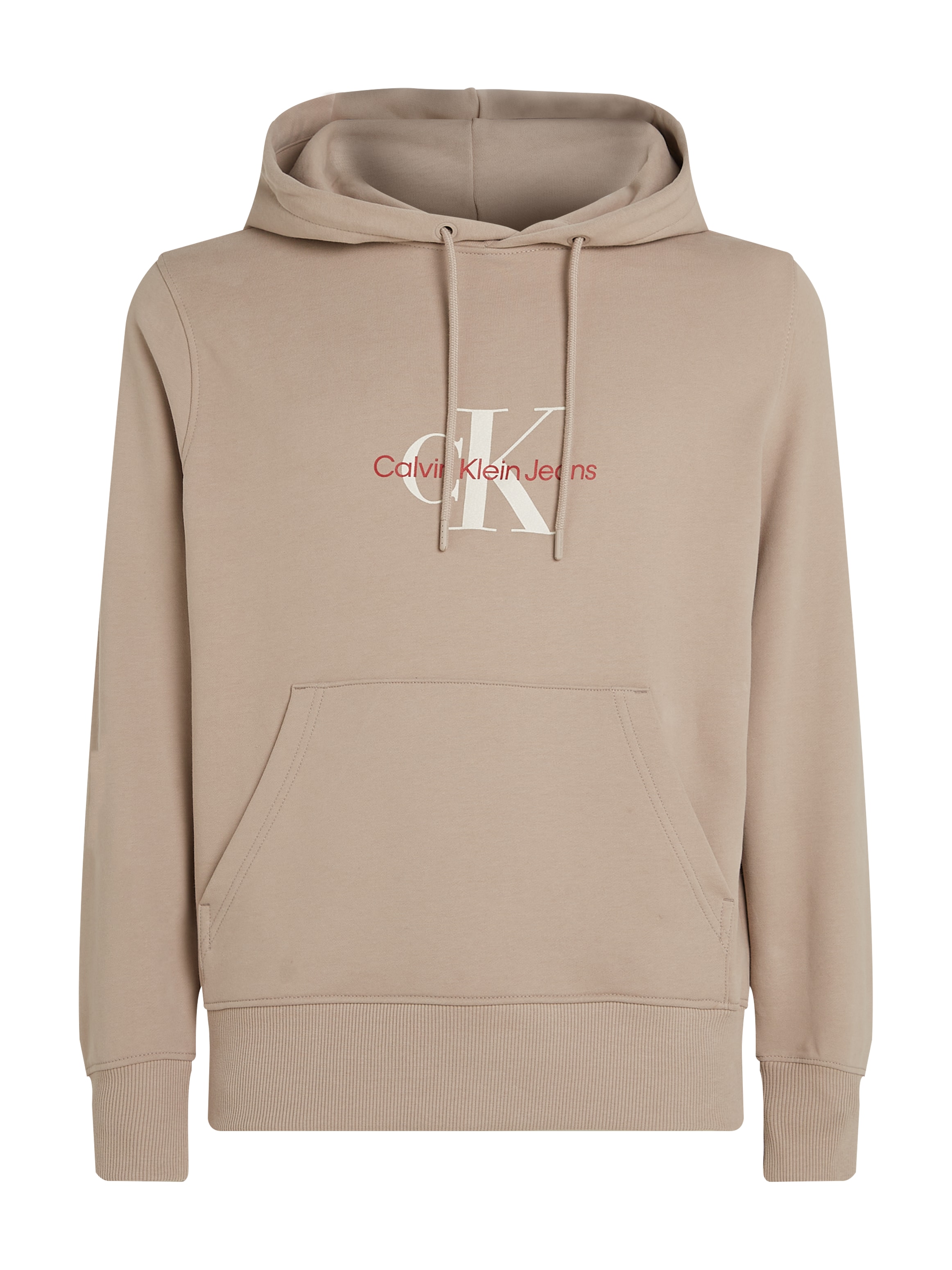 Calvin Klein Jeans Sweatshirt »DISTRESSED MONOLOGO HOODIE«, mit Logodruck