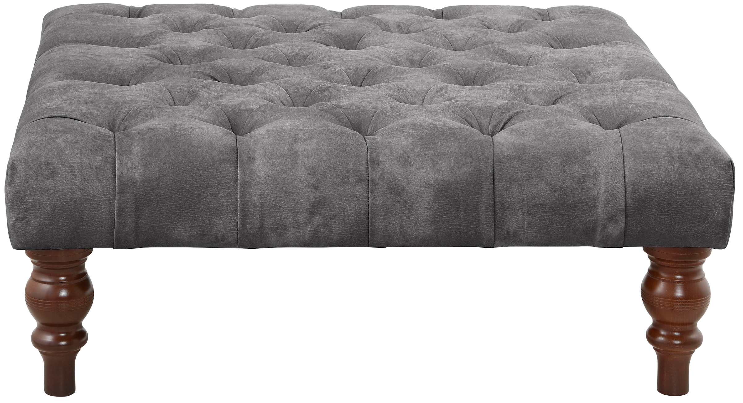 Home affaire Tabouret rembourré »Chesterfield« mit Knopfheftung , auch in Leder
