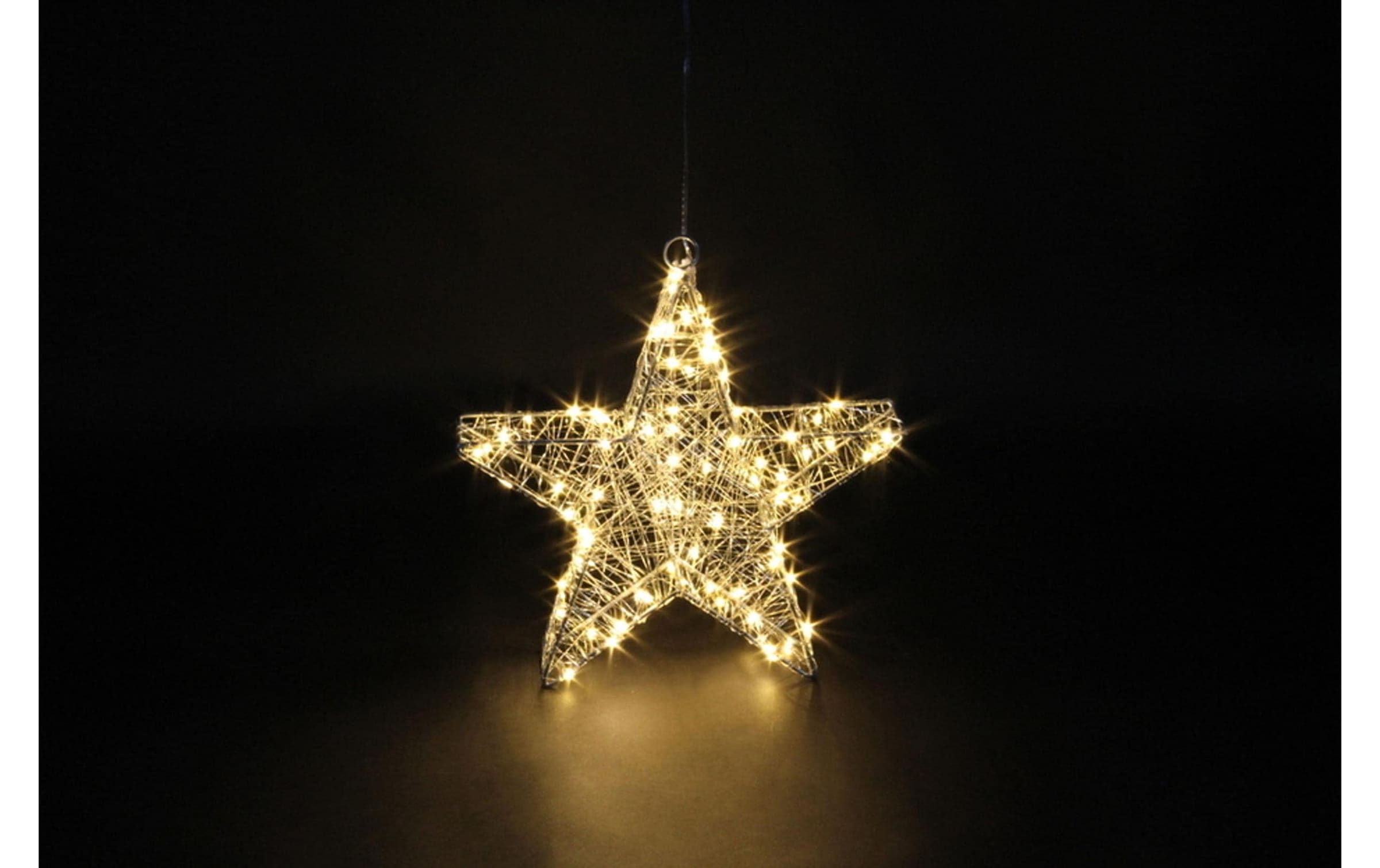   LED Dekofigur »Dameco Stern 80 LEDs« Warmweiss