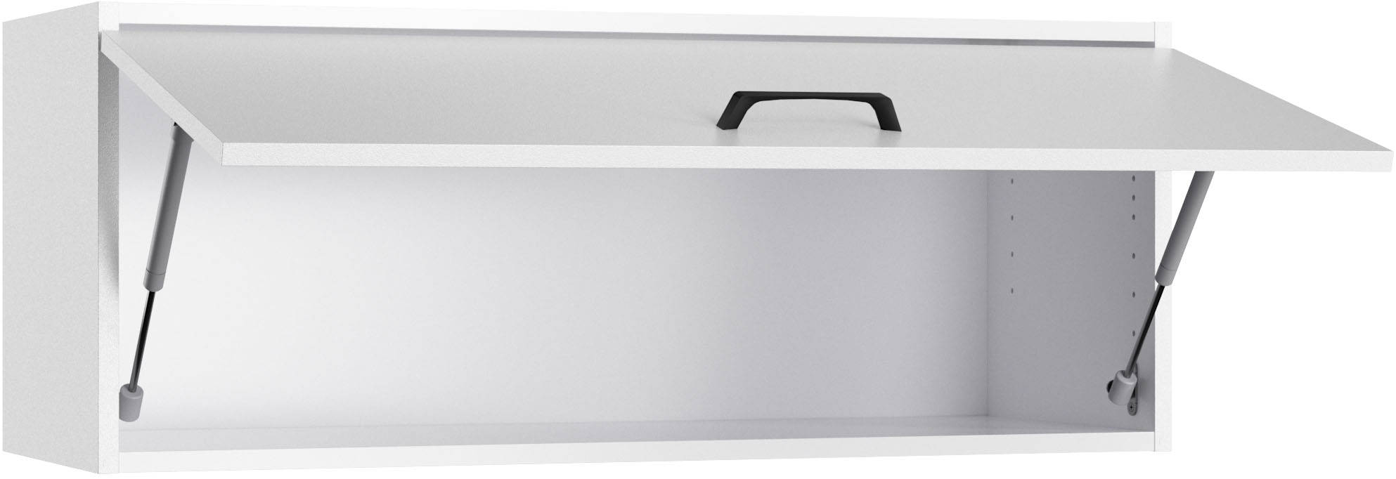 KOCHSTATION Armoire suspendue »KS-Paula« 90 cm breit, 35 cm hoch, mit 1 Klappe mit Gasdruckdämpfer