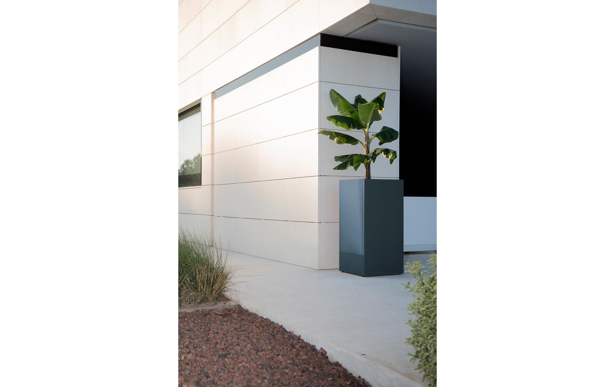 Herstera Garden Pflanzkübel »Metall Säulen 50 x 50 x 100 cm«