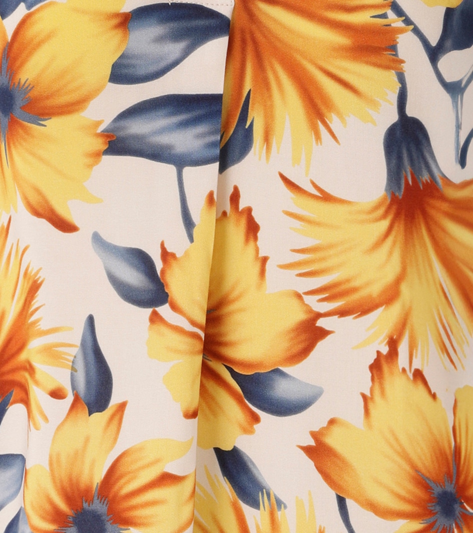 Aniston CASUAL Schlupfbluse mit farbharmonischen, grossflächigen Blüten bedruckt - NEUE KOLLEKTION