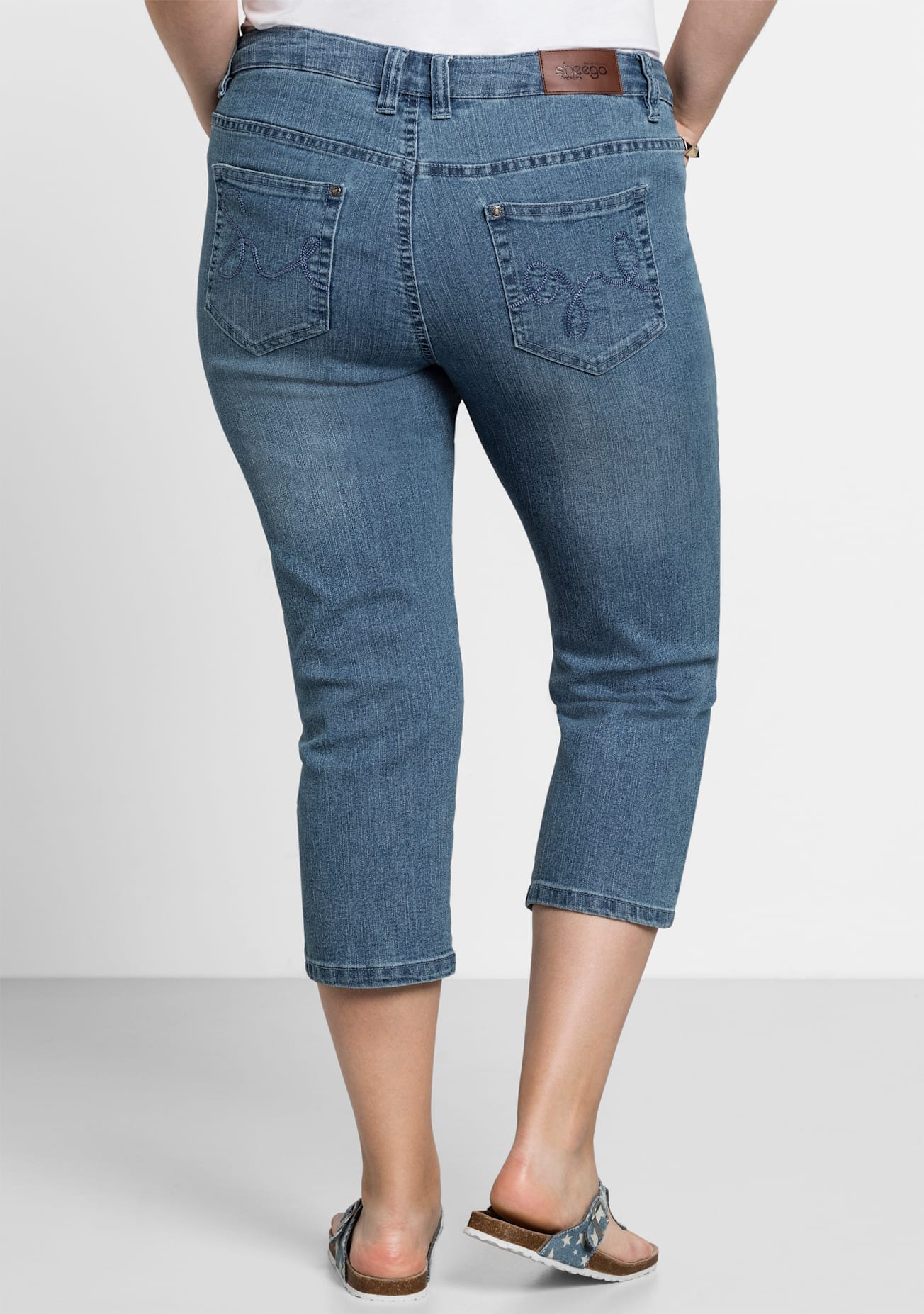 Sheego 5-Pocket-Jeans, (1 tlg.)