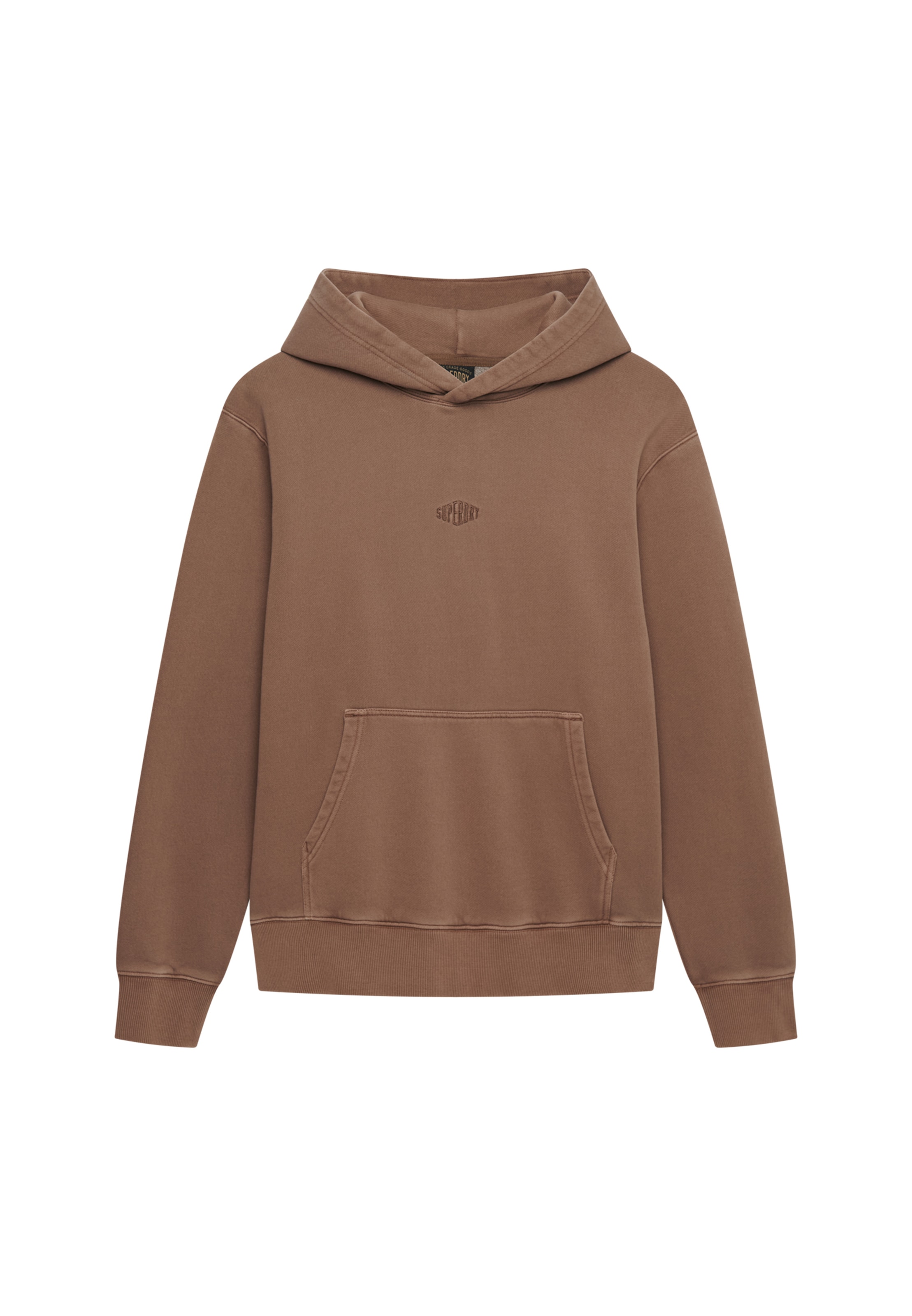 Superdry Sweat à capuche »MICRO LOGO HOOD«, mit Micro-Marken-Logo
