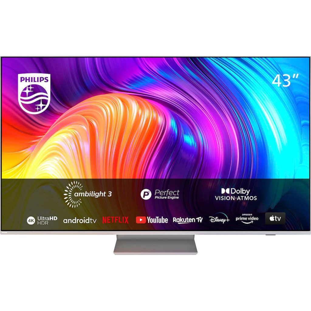 Philips LED-Fernseher »43PUS8807/12«, 108 cm/43 Zoll, 4K Ultra HD, Smart-TV-Android TV