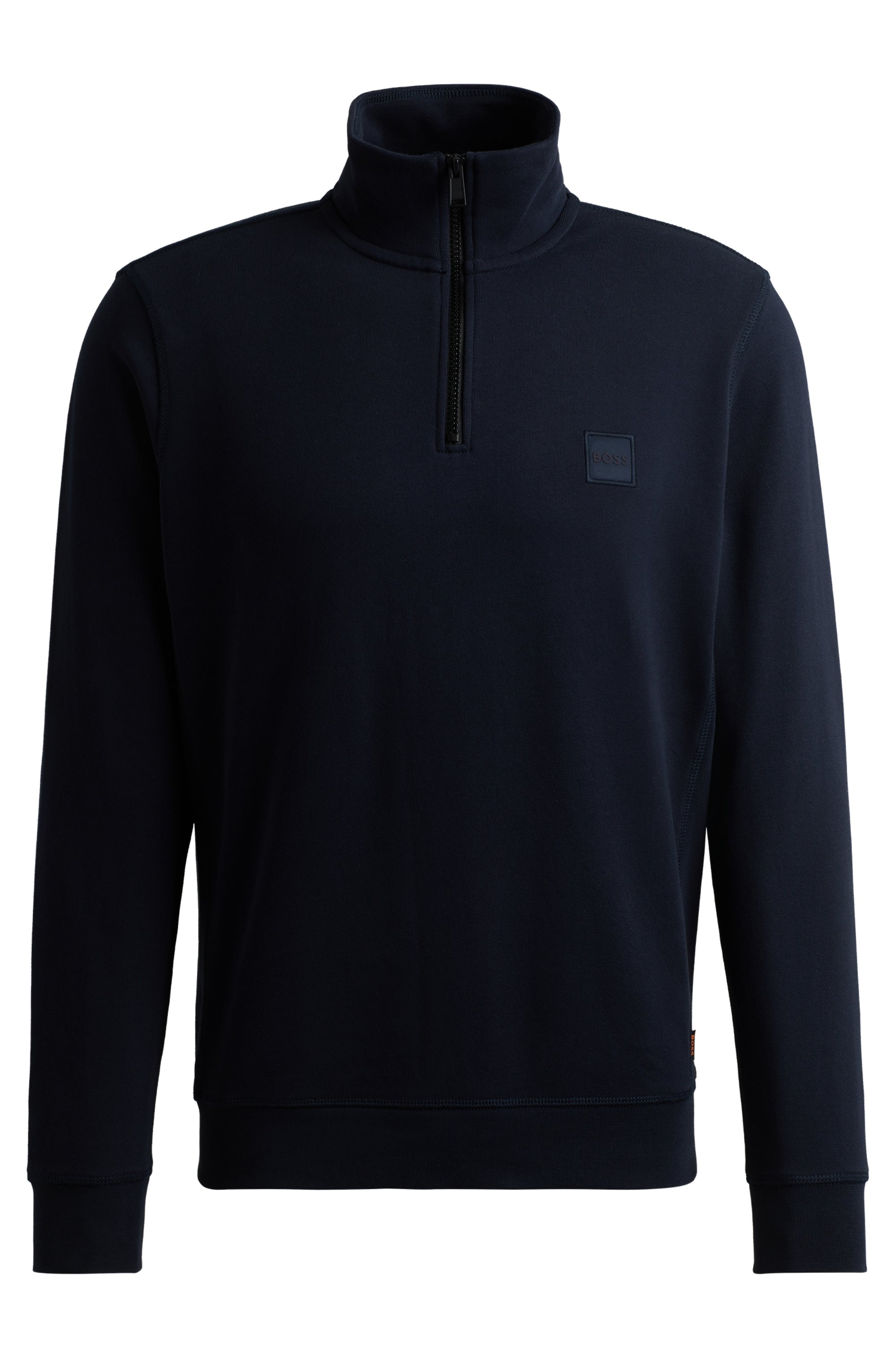 BOSS ORANGE Sweatshirt »Zetrust«, (1 tlg.), mit Reissverschluss am Kragen