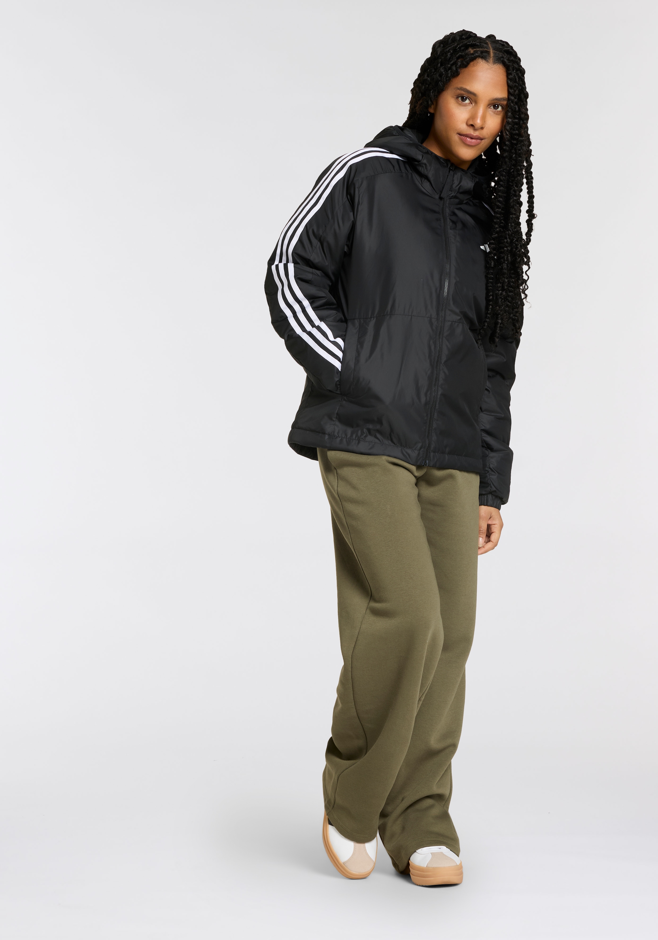 adidas Sportswear Outdoorjacke »W ESS 3S IN H J«