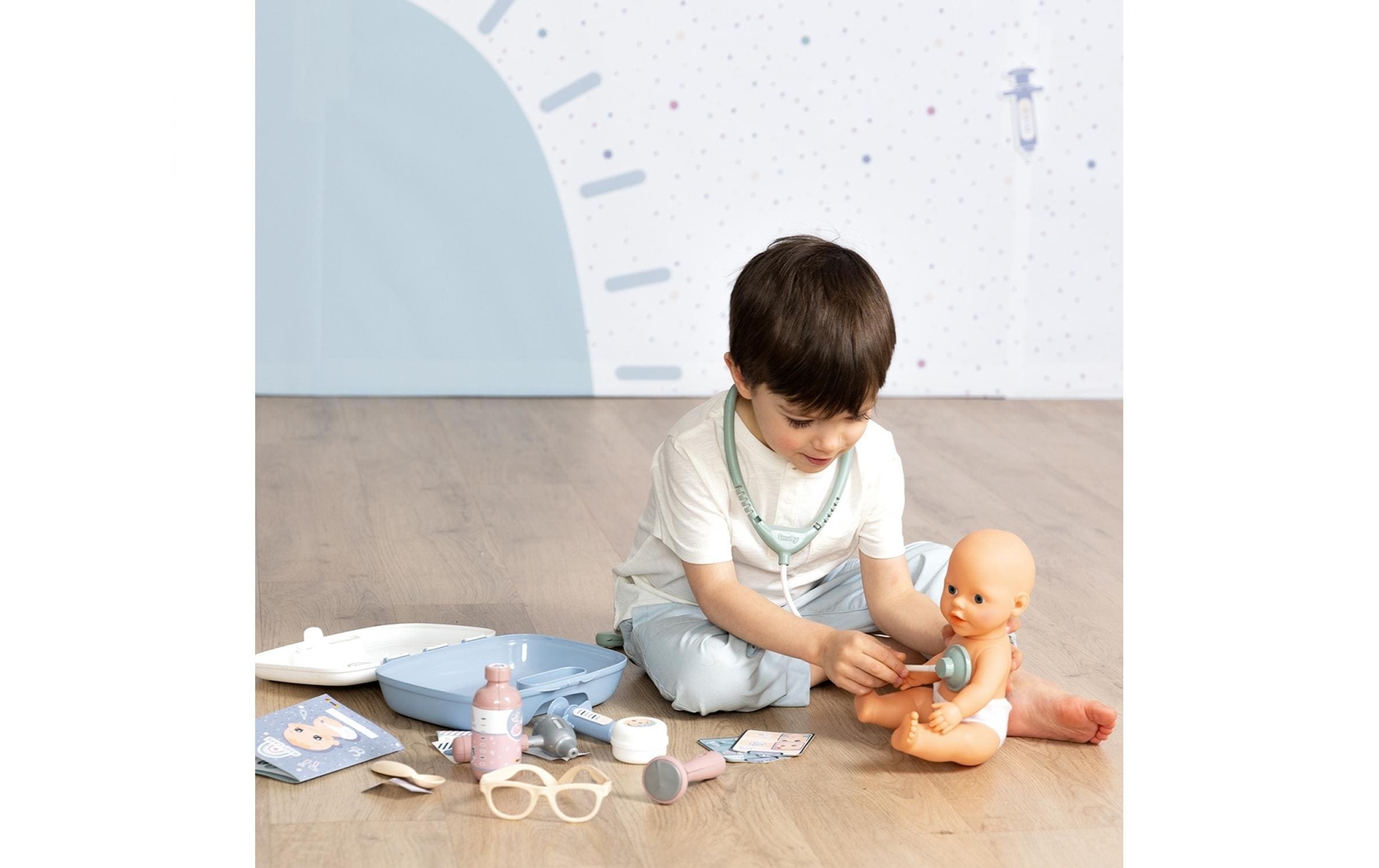 Smoby Puppen Accessoires-Set »Baby Care Doktorkoffer«
