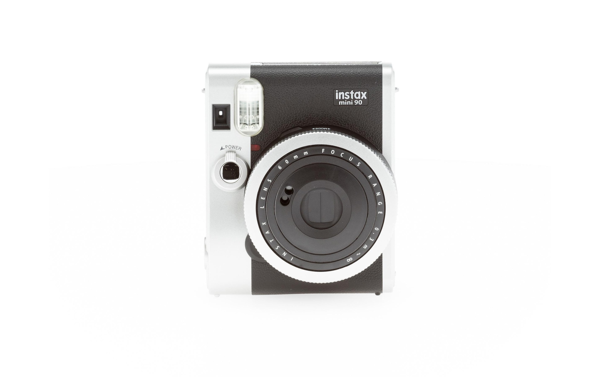 FUJIFILM Sofortbildkamera »Instax Mini 90 Neo classic Silberfarben Schwarz«