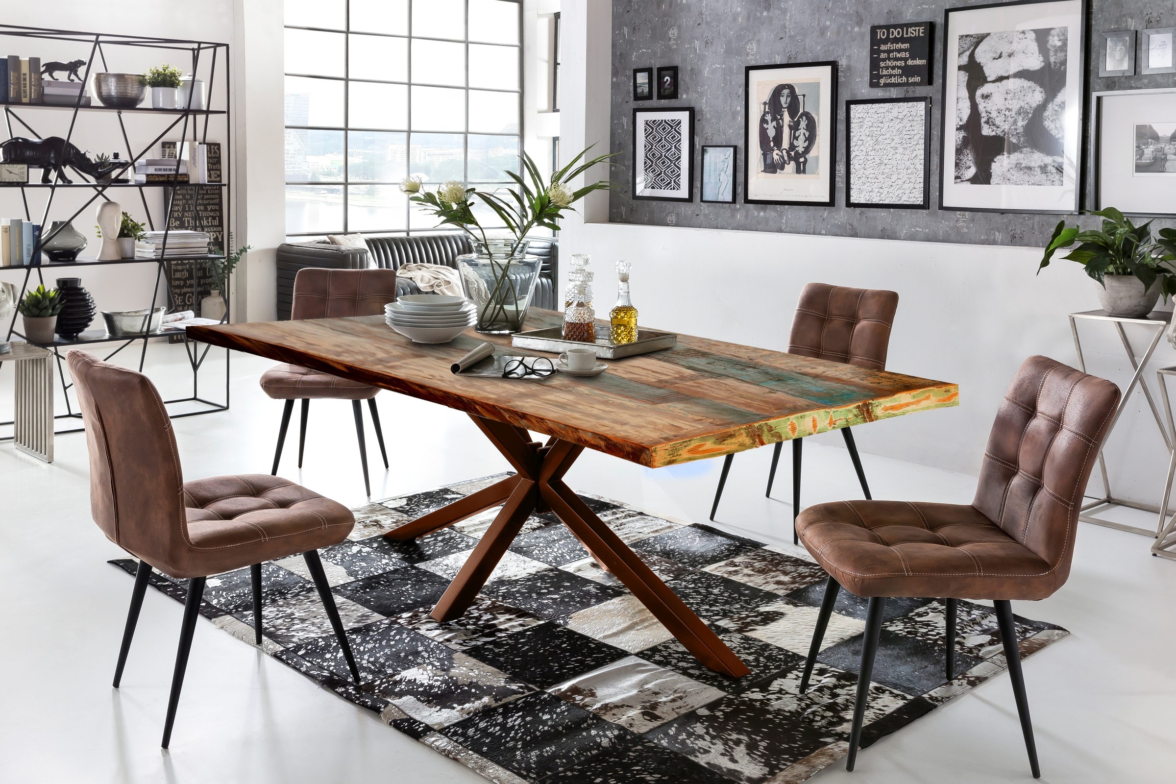 SIT Tischbein 1 Stk. tlg. sternförmig