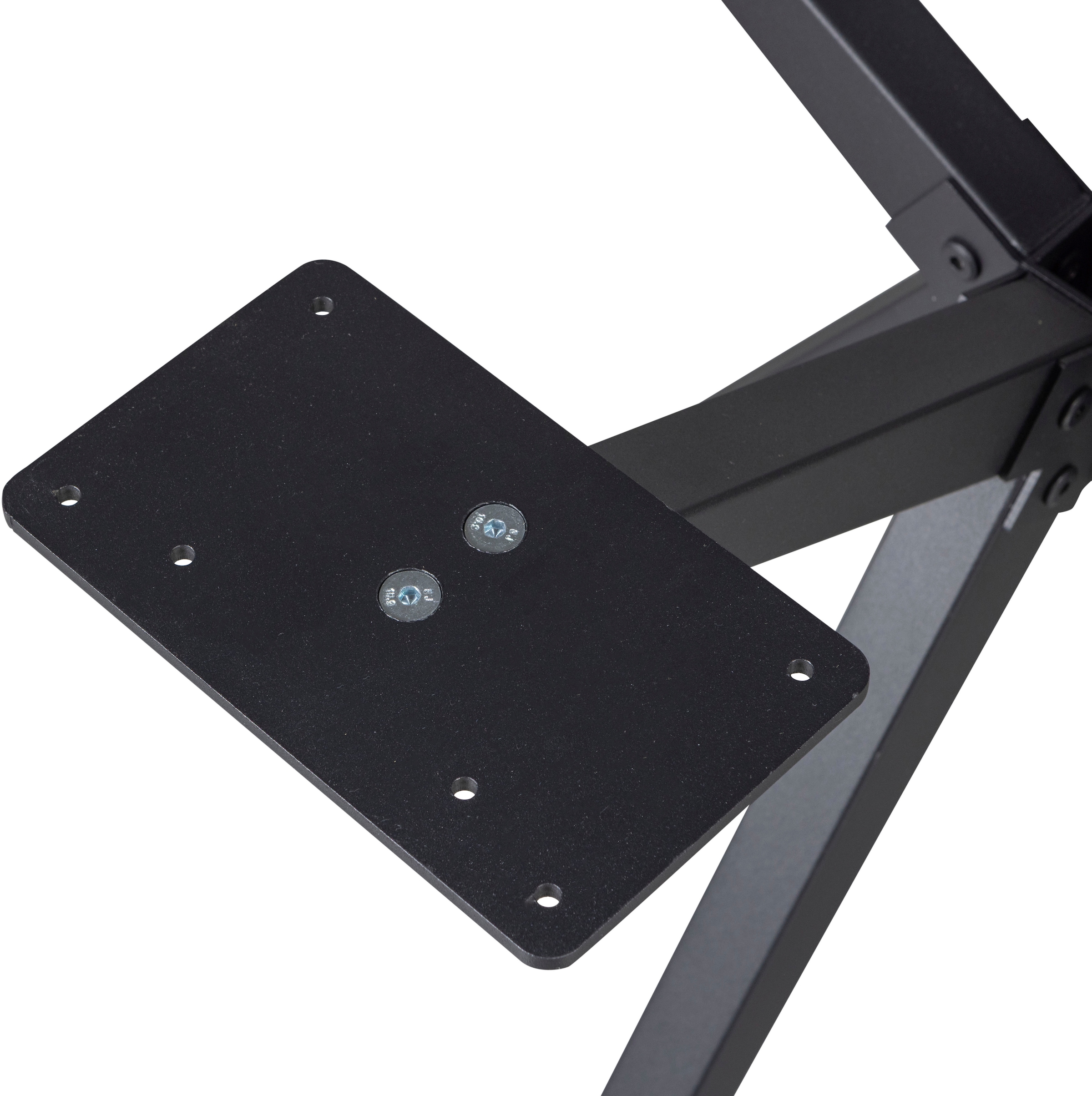 WOOOD Pied de table »Tablo Holland aus Metall mit Pulverbeschichtung Ø 80 x H 72 cm« structure croisée Ø 3,5 cm, capacité de charge 120 kg, facile à monter