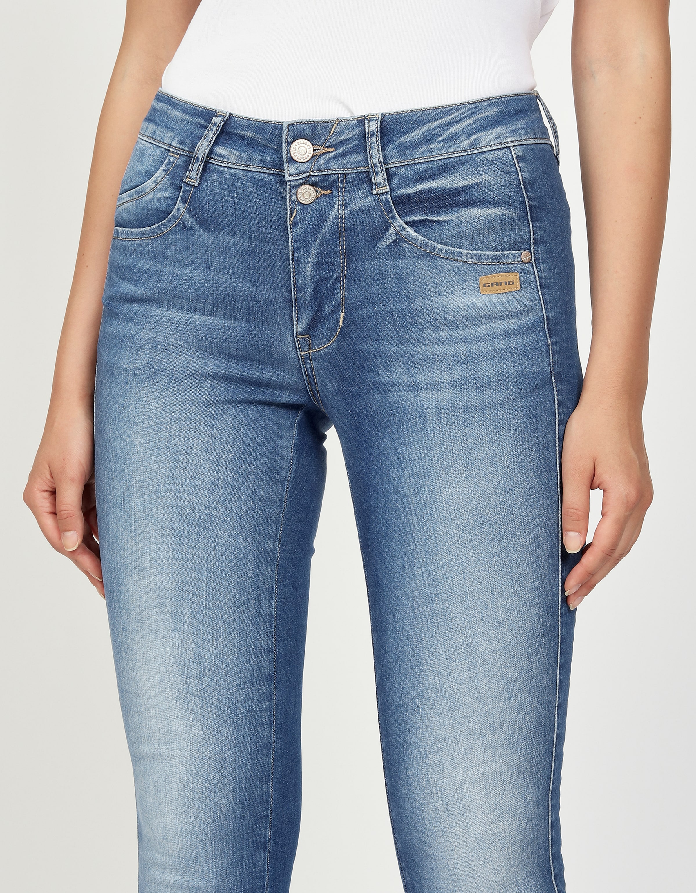 GANG Slim-fit-Jeans »94SANA«, mit Galonstreifen