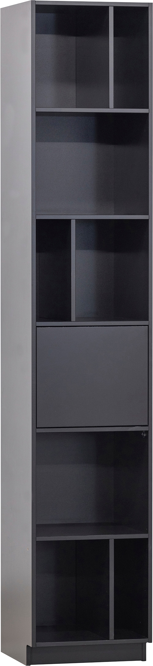 WOOOD Bücherregal »Finca FSC®-Kiefernholz mit Druckmechanismus H 210 x B 40 x T 40 cm« Tragkraft 10 kg pro Boden, schwebende Optik, Einfach zu montierbar