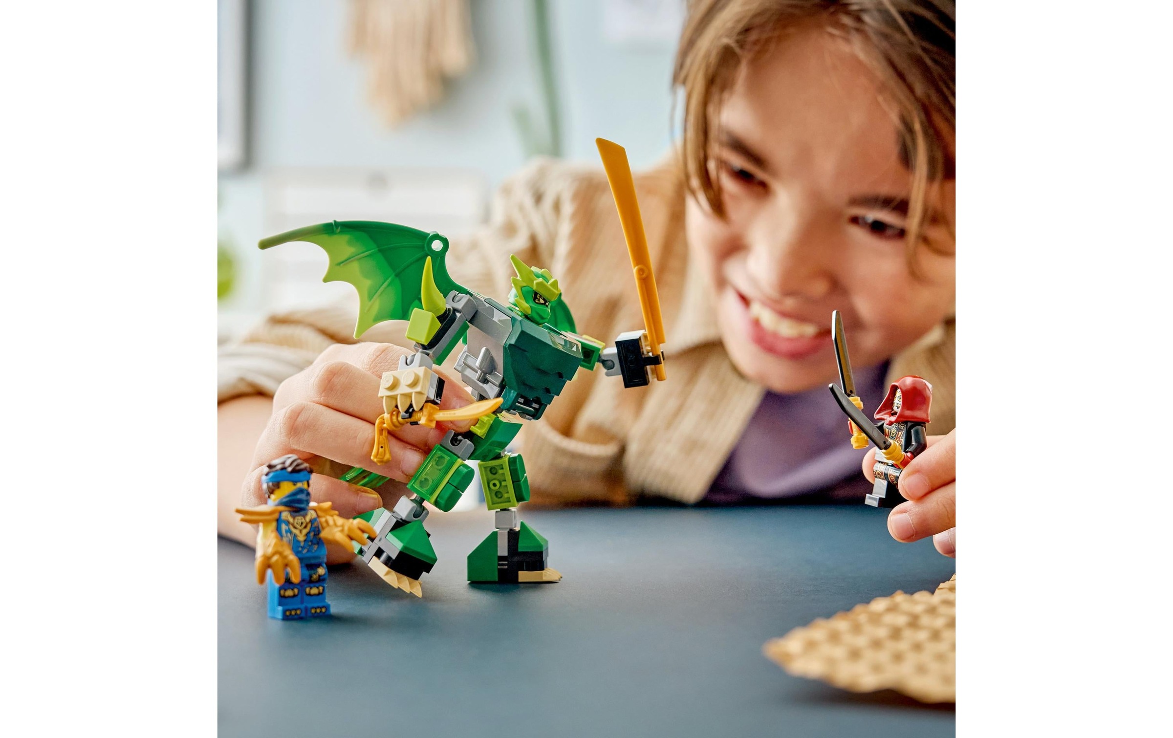 LEGO® Konstruktionsspielsteine »Lloyds Drachen-Mech Battle Set (71862), LEGO Ninjago« Made in Europe