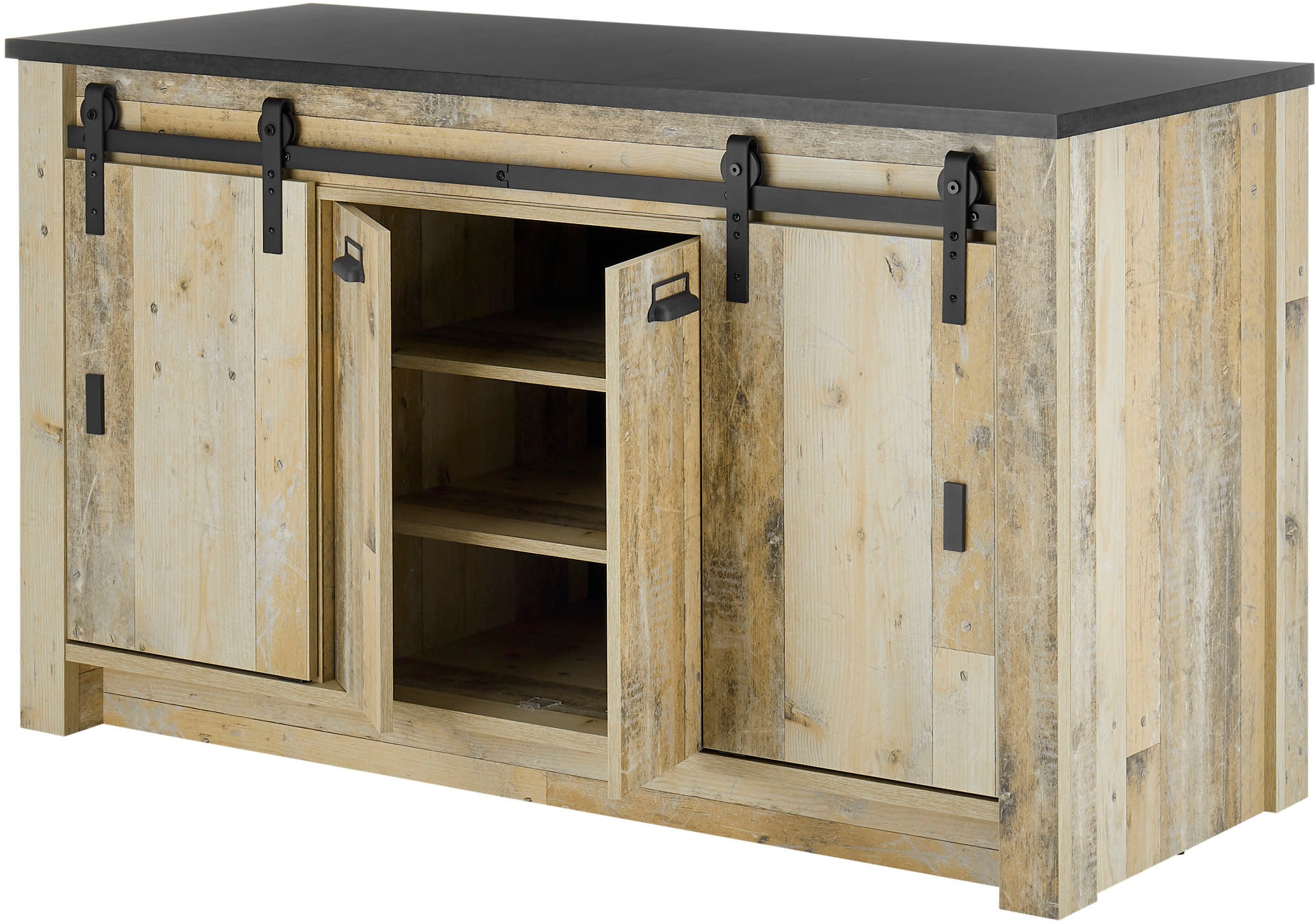 Home affaire Küche »Sherwood« Breite 240 cm, ohne E-Geräte